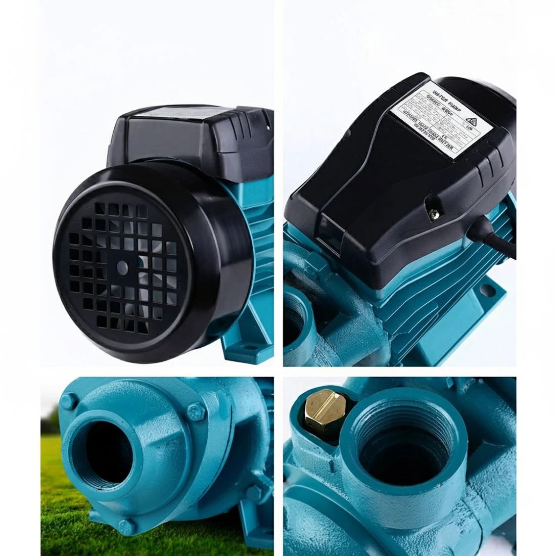 4 Giantz Peripheral Water Pump Garden Boiler Car Wash Auto Irrigation QB60 - Multi, 4 of 6