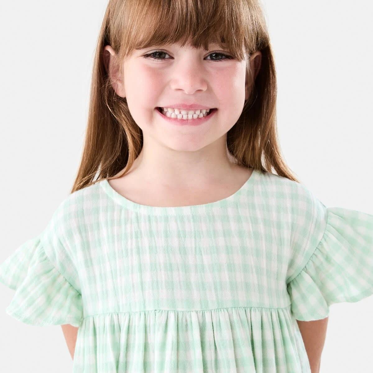 3 Woven Dress JADE GINGHAM, 3 of 7