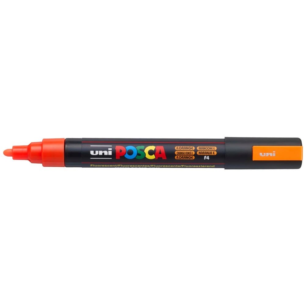 1 POSCA PC 5M Paint Marker Fluoro Orange, 1 of 8