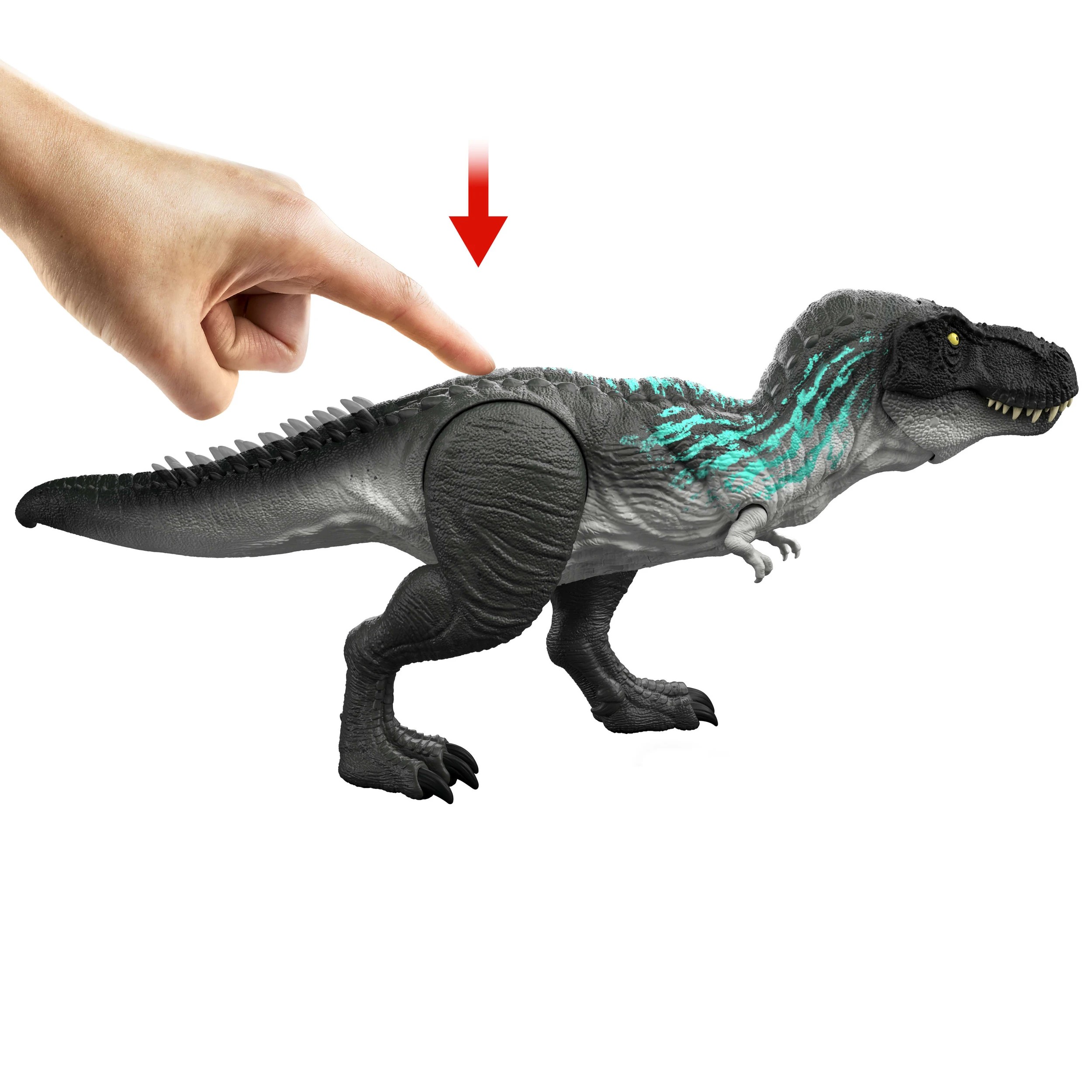 5 Jurassic World Muscle Madness Tyrannosaurus Rex, 5 of 8