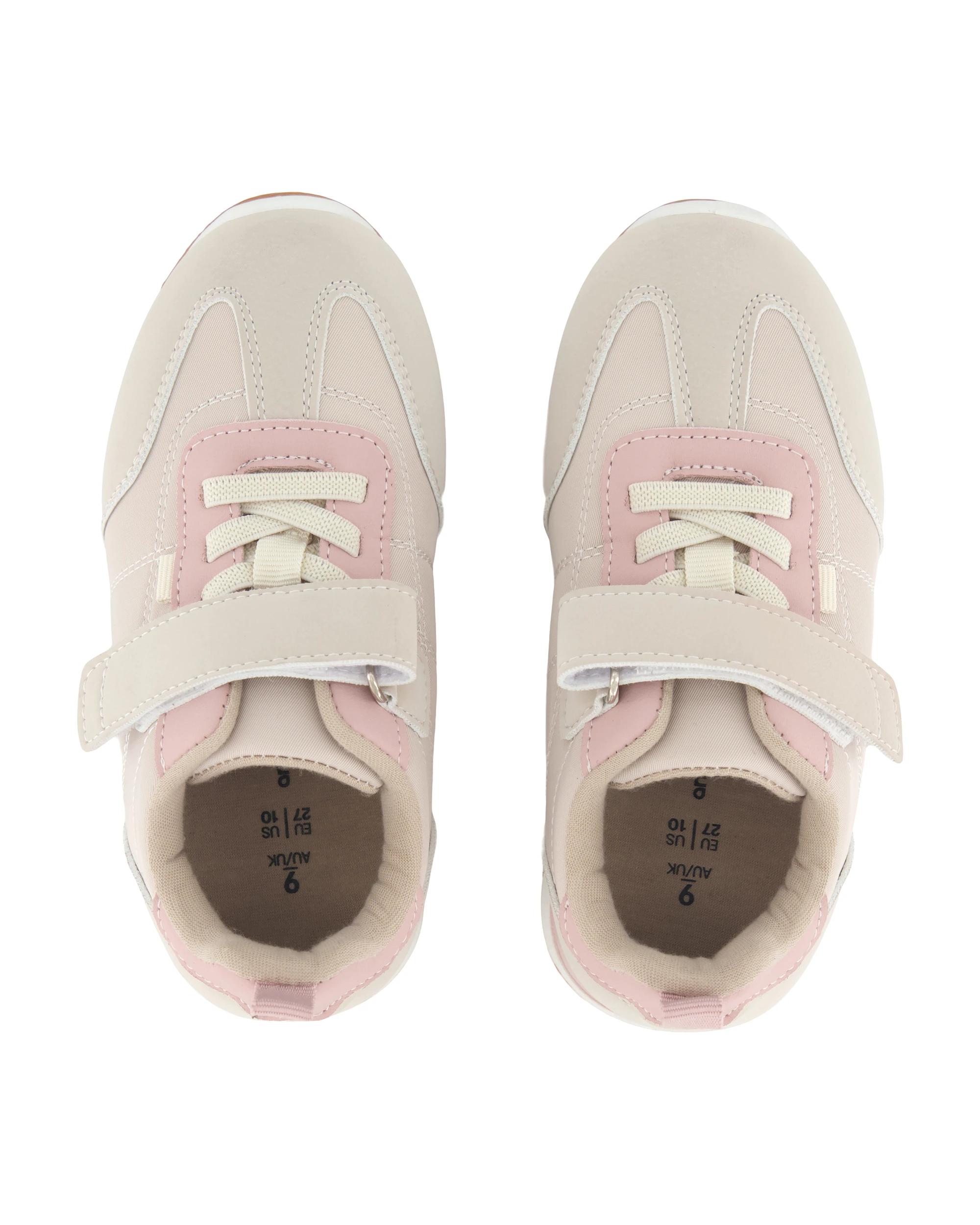 2 Junior Nylon Casual Sneakers Neutral, 2 of 5
