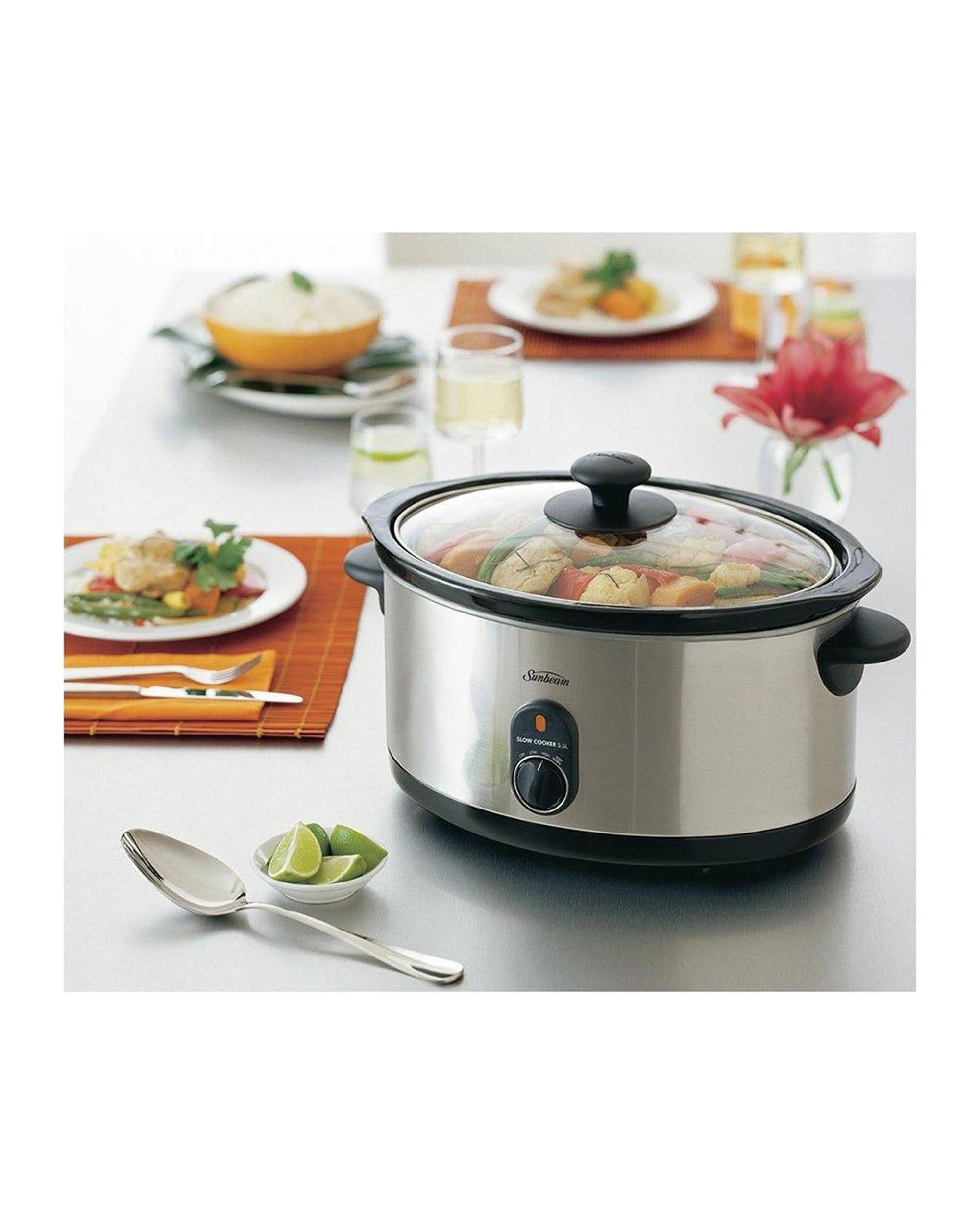 10 Sunbeam Slow Cooker - Silver, 10 of 10