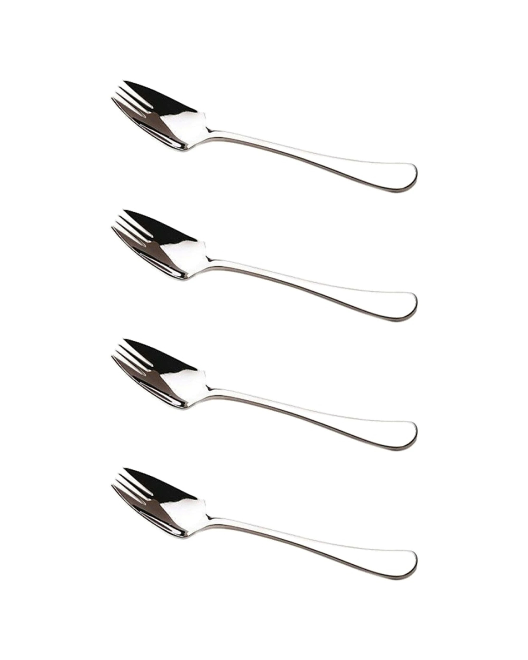 1 Maxwell & Williams 4x Cosmopolitan Stainless Steel Serving Fork Tableware - Silver, 1 of 2