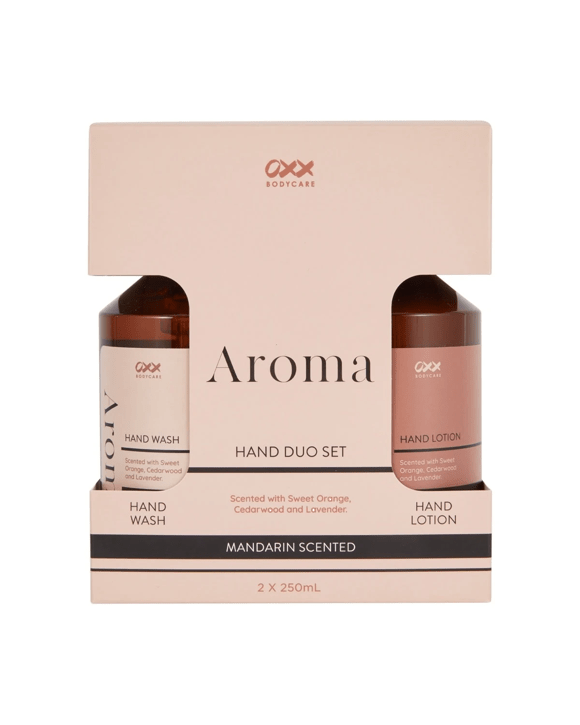OXX Bodycare Aroma Hand Duo Gift Set - Mandarin Scented