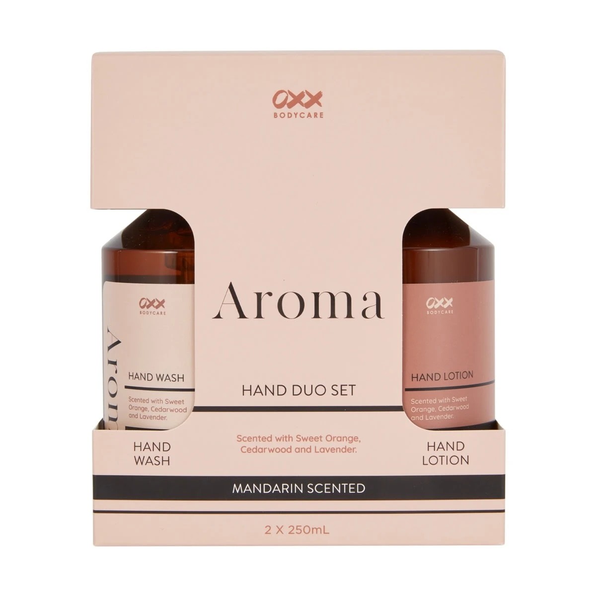 1 OXX Bodycare Aroma Hand Duo Gift Set - Mandarin Scented, 1 of 5