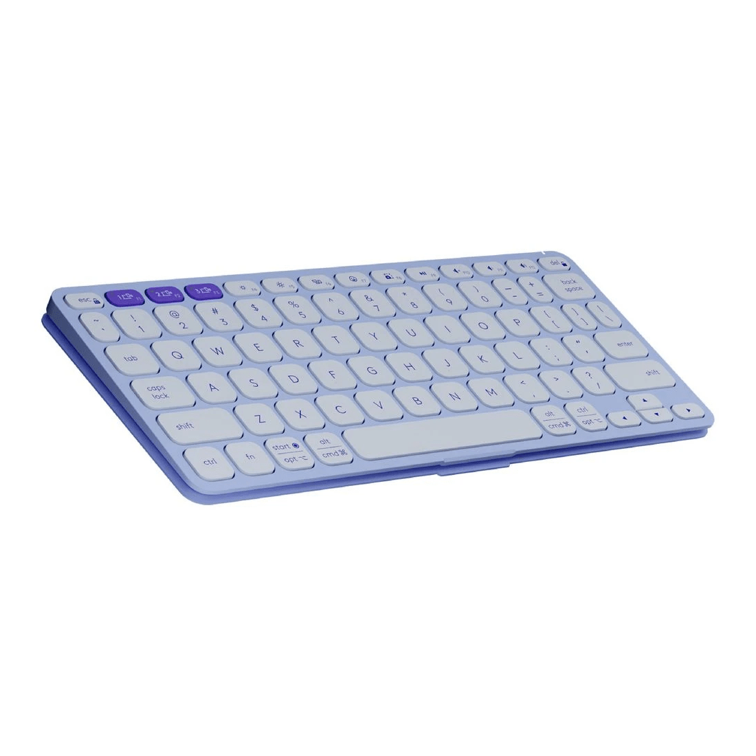 3 Logitech Keys-To-Go 2 Wireless Keyboard Lilac, 3 of 10