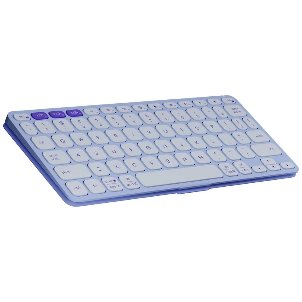 3 Logitech Keys-To-Go 2 Wireless Keyboard Lilac, 3 of 10