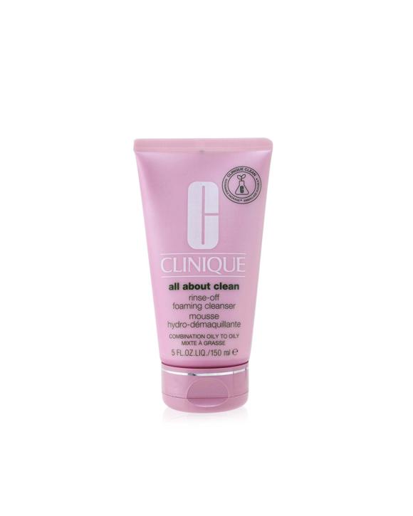 Clinique All About Clean Rinse-Off Foaming Cleanser - For Combination Oily to Oily Skin  150ml/5oz