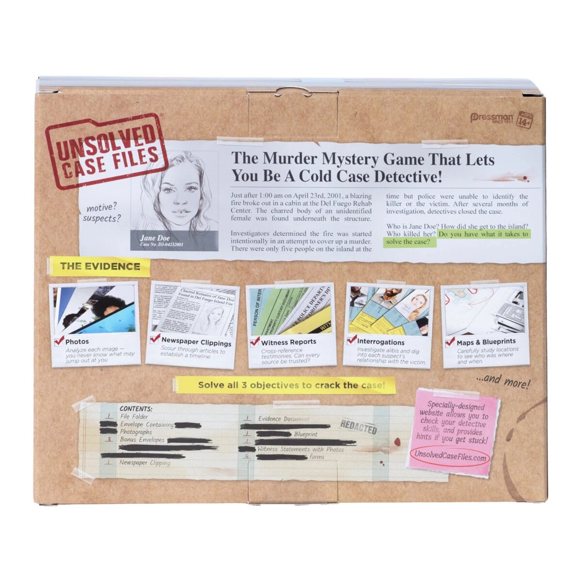 6 Unsolved Case Files - Assorted, 6 of 6