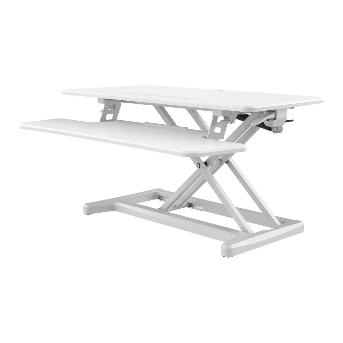 2 Matrix Sit Stand Desk Large White, 2 of 10