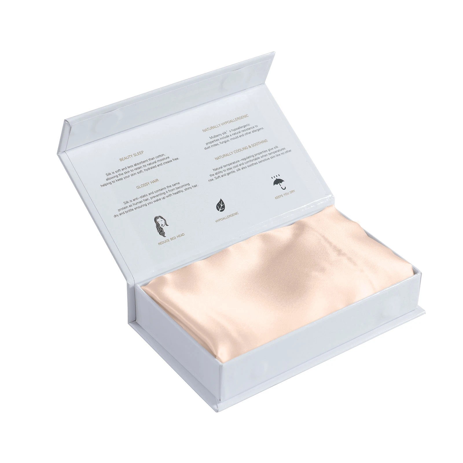 6 Royal Comfort Pure Silk Pillow Case 100% Mulberry Silk Hypoallergenic Pillowcase - Pink, 6 of 10