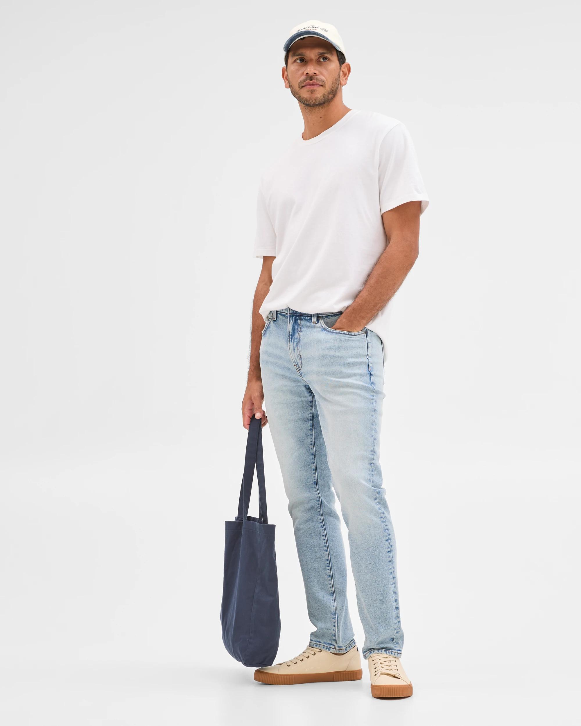 1 Target Denim Slim Fit Denim Jeans LIGHT WASH, 1 of 6