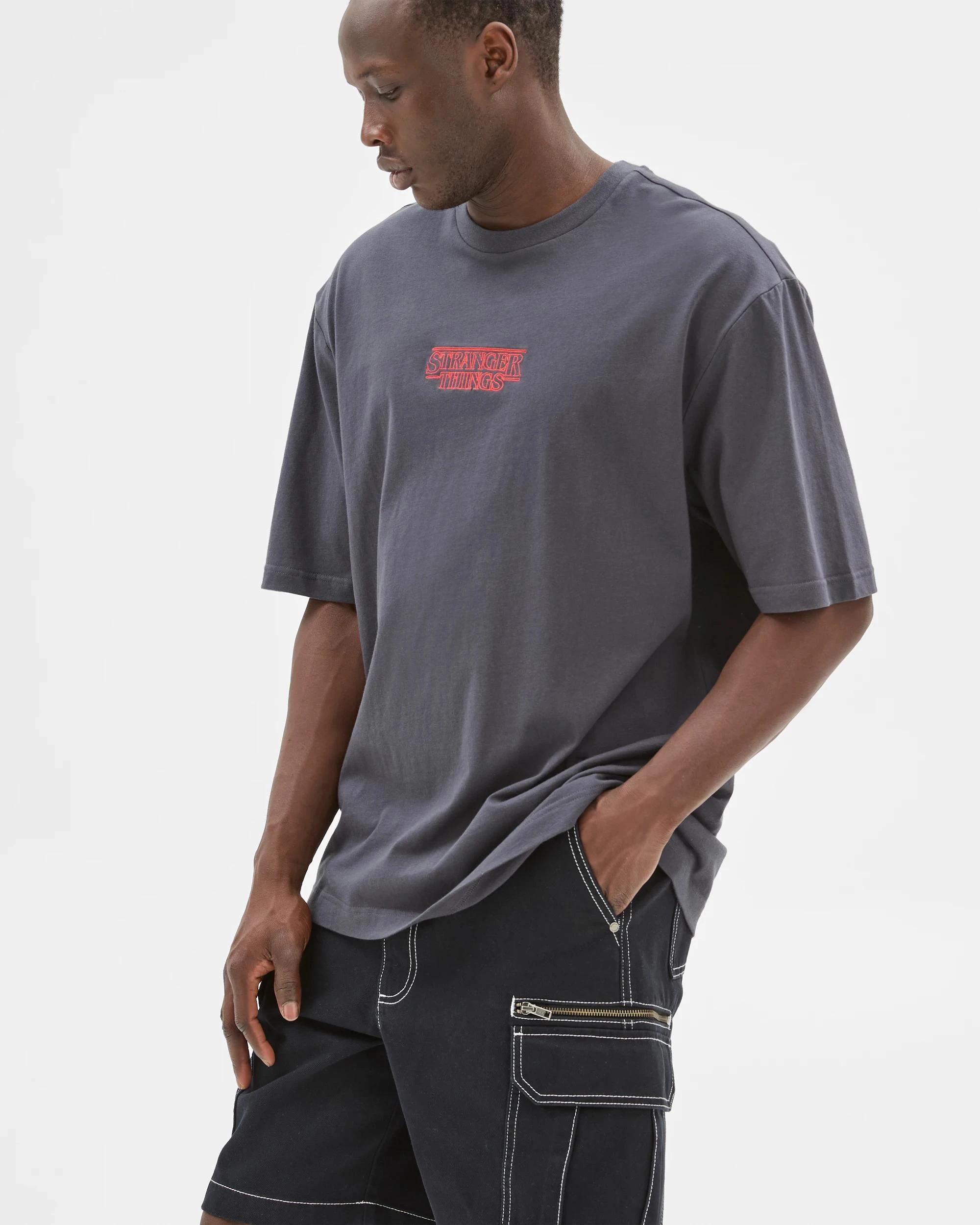 3 Target Licensed Stranger Things T-Shirt BLACK, 3 of 6