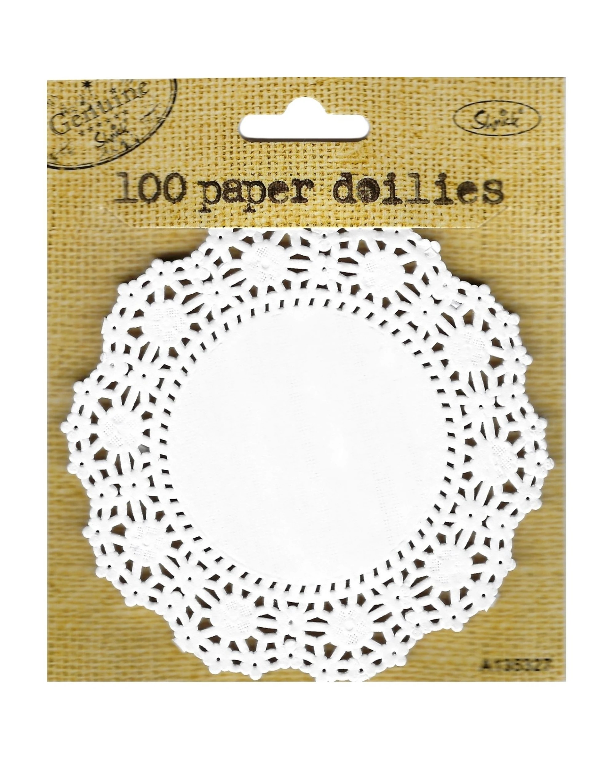 1 Oceana Small Paper Doilies Pack of 100 - White, 1 of 1