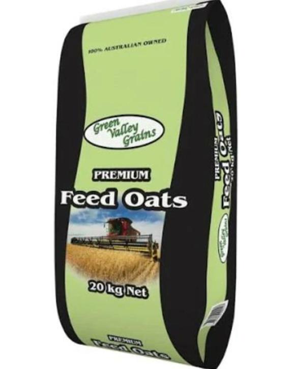 Green Valley Oats Cracked Animal Feed Supplement 20kg