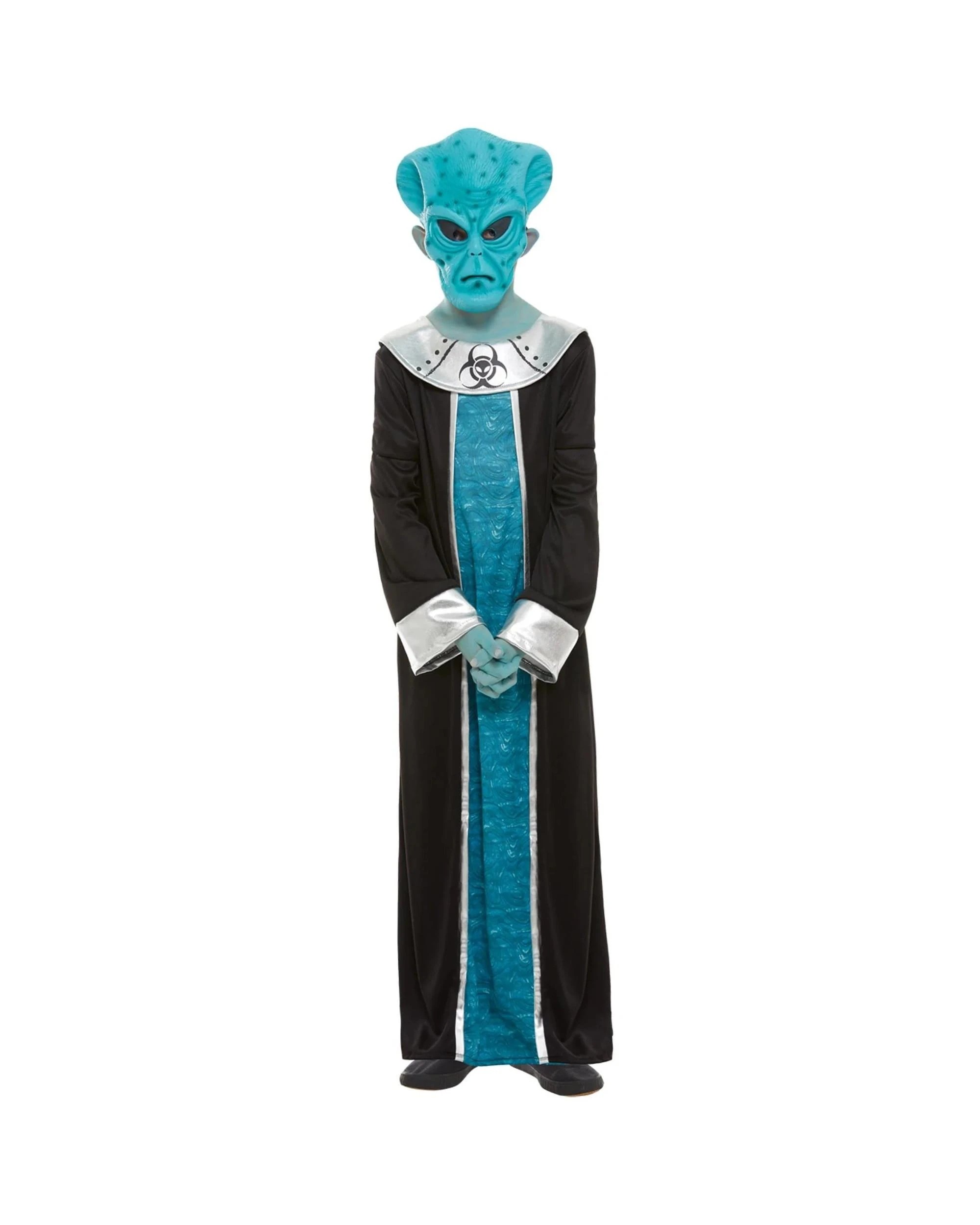 4 Alien Child Costume Size Small 4-6 Years, 4 of 5