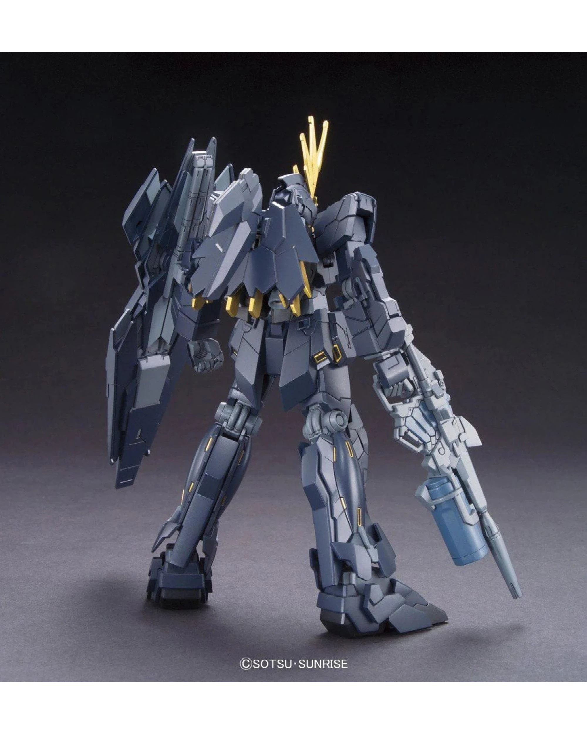 4 Bandai Gundam HGUC RX-0- N -  Unicorn Gundam 01 Banshee Norn - Unicorn Mode -  1/144 Scale Model Kit, 4 of 7