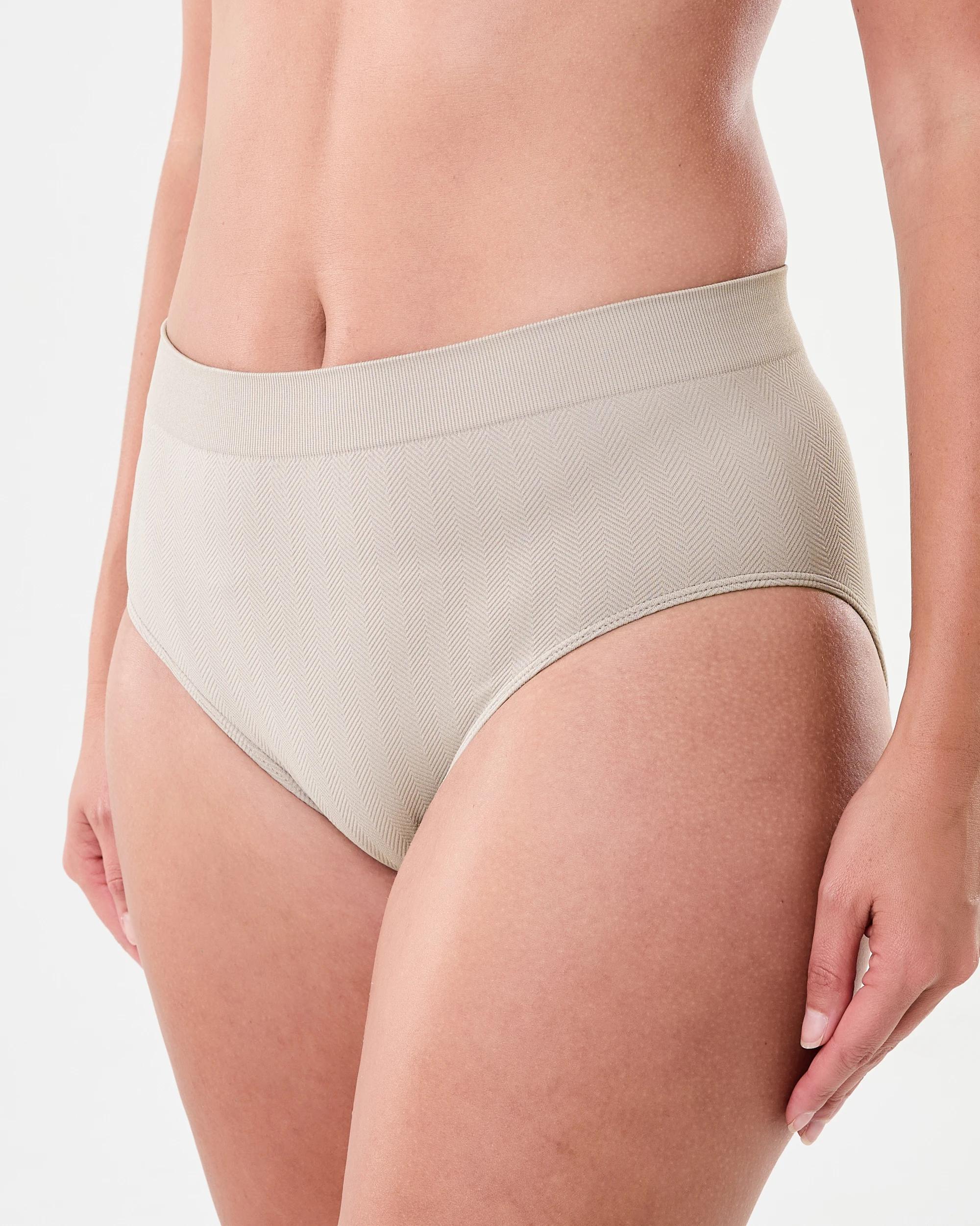 6 3 Pack Seamfree Jacquard Full Briefs Vr Bp Ft, 6 of 8