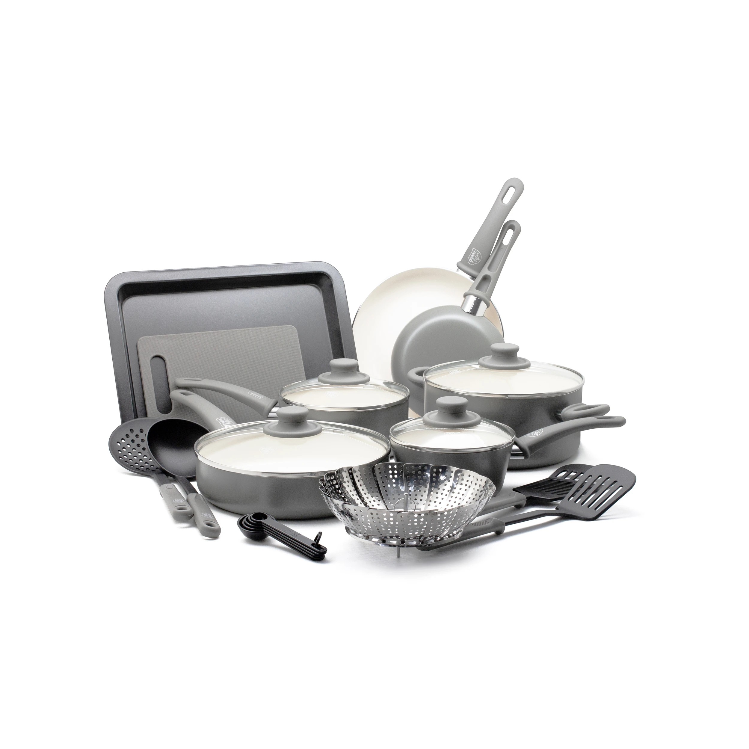6 14 Piece GreenLife Soft Grip Cookware Set, 6 of 6