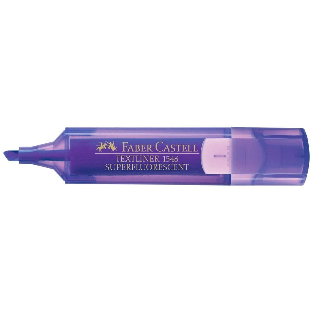 1 Faber-Castell Textliner Fluoro Highlighter Violet, 1 of 2