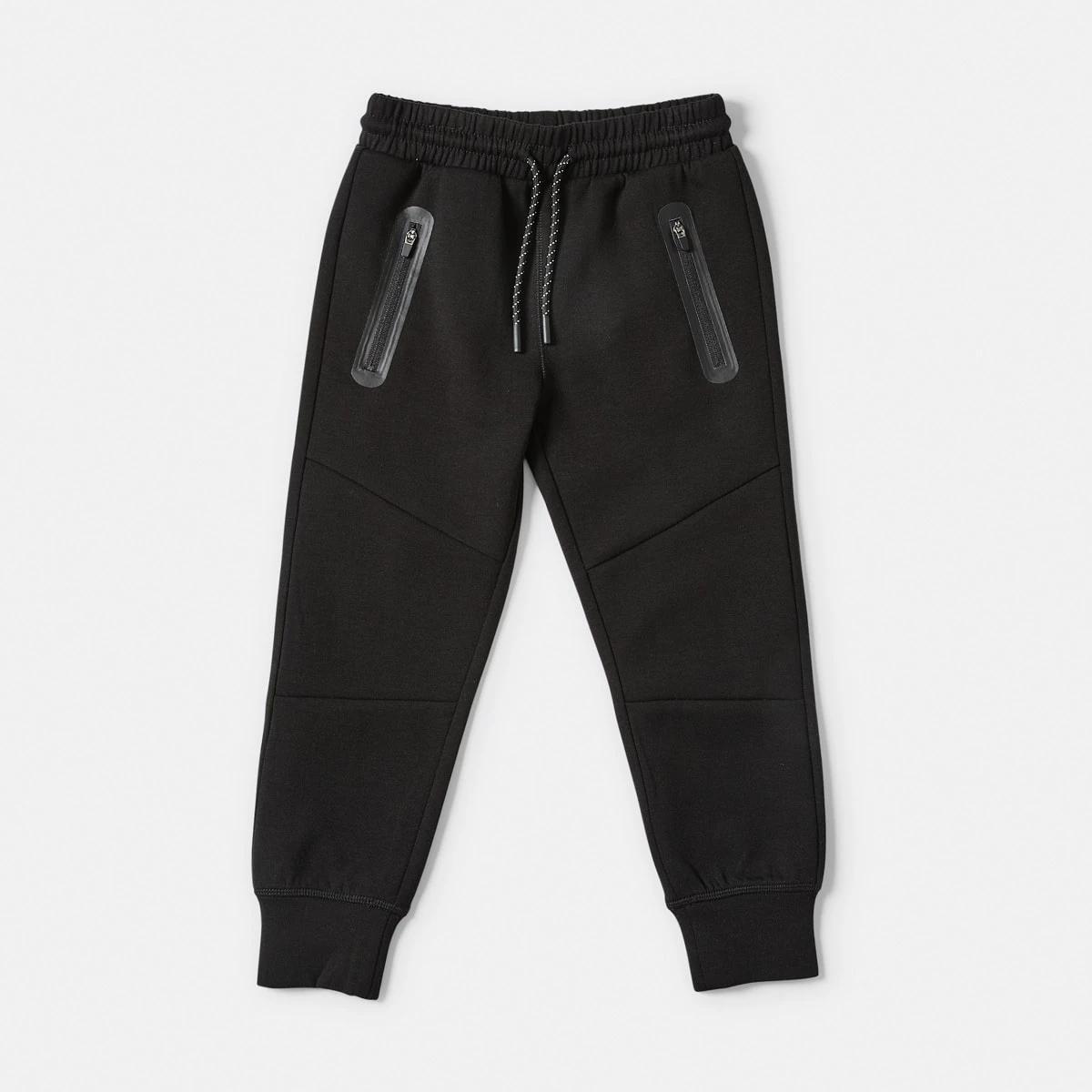 7 Active Kids Trackpants BLACK, 7 of 8