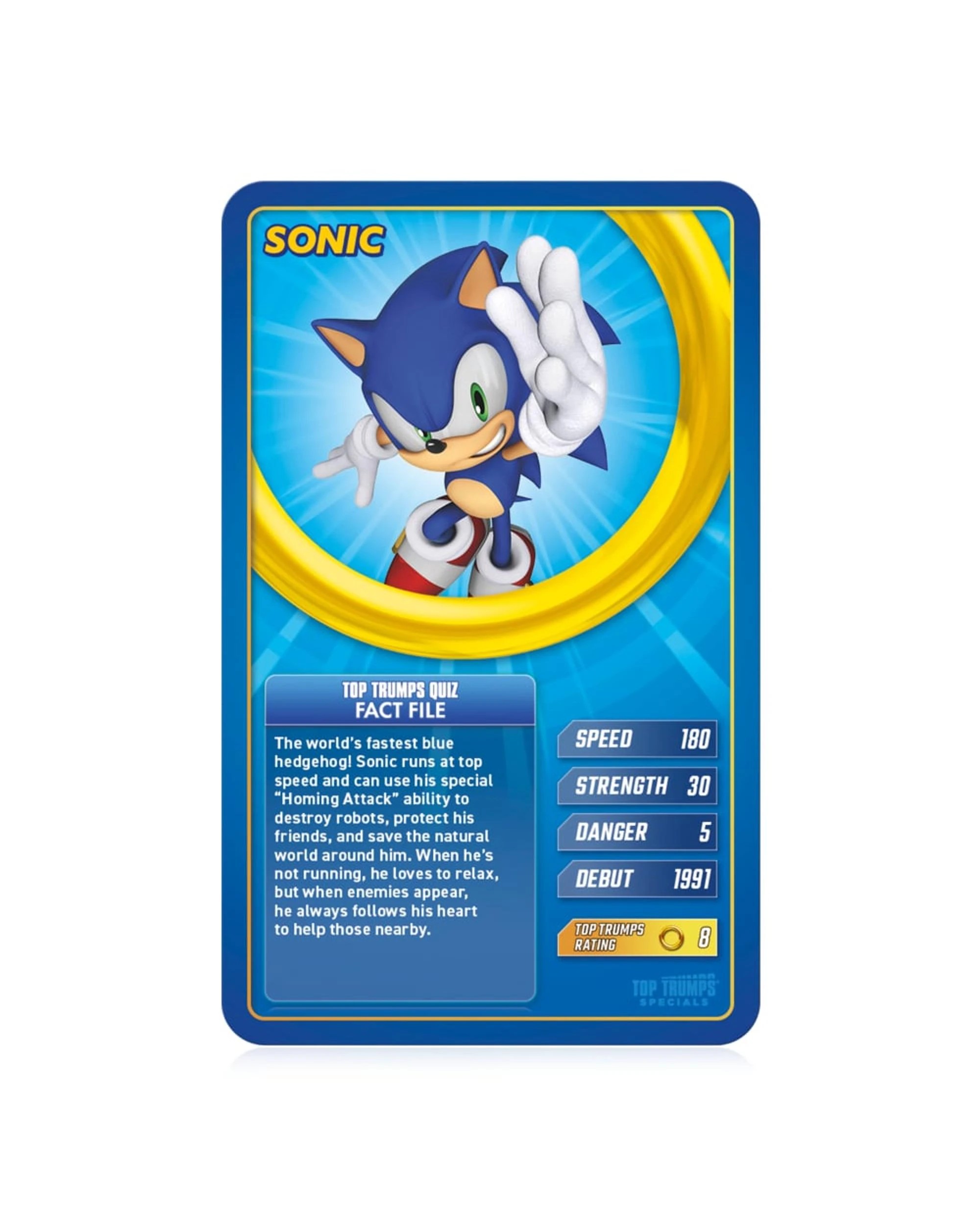 3 Top Trumps Sonic the Hedgehog Card Game, 3 of 4