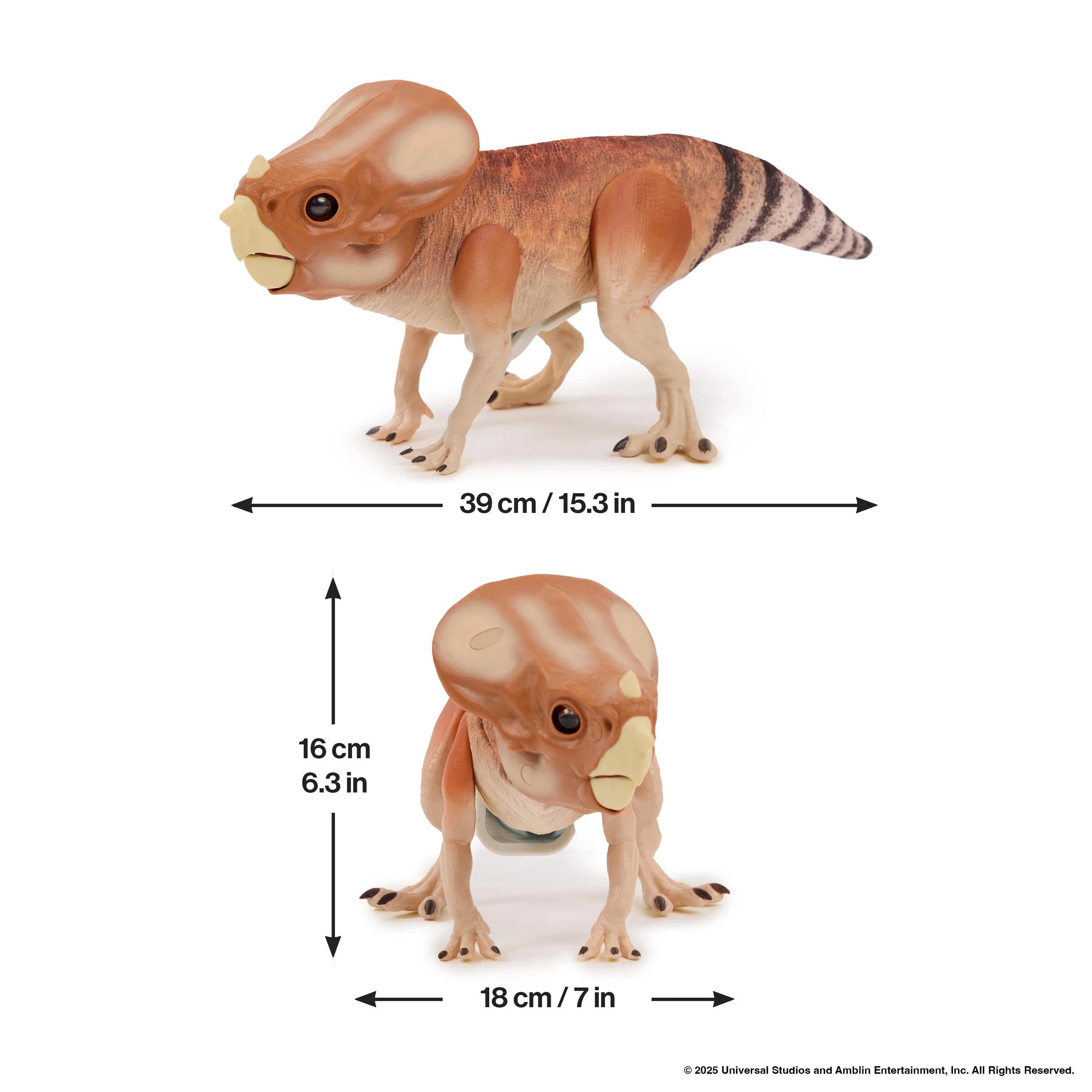4 Jurassic World Rebirth Aquilops Dolores Deluxe Puppetronics Interactive Dinosaur Toy - Multi, 4 of 9
