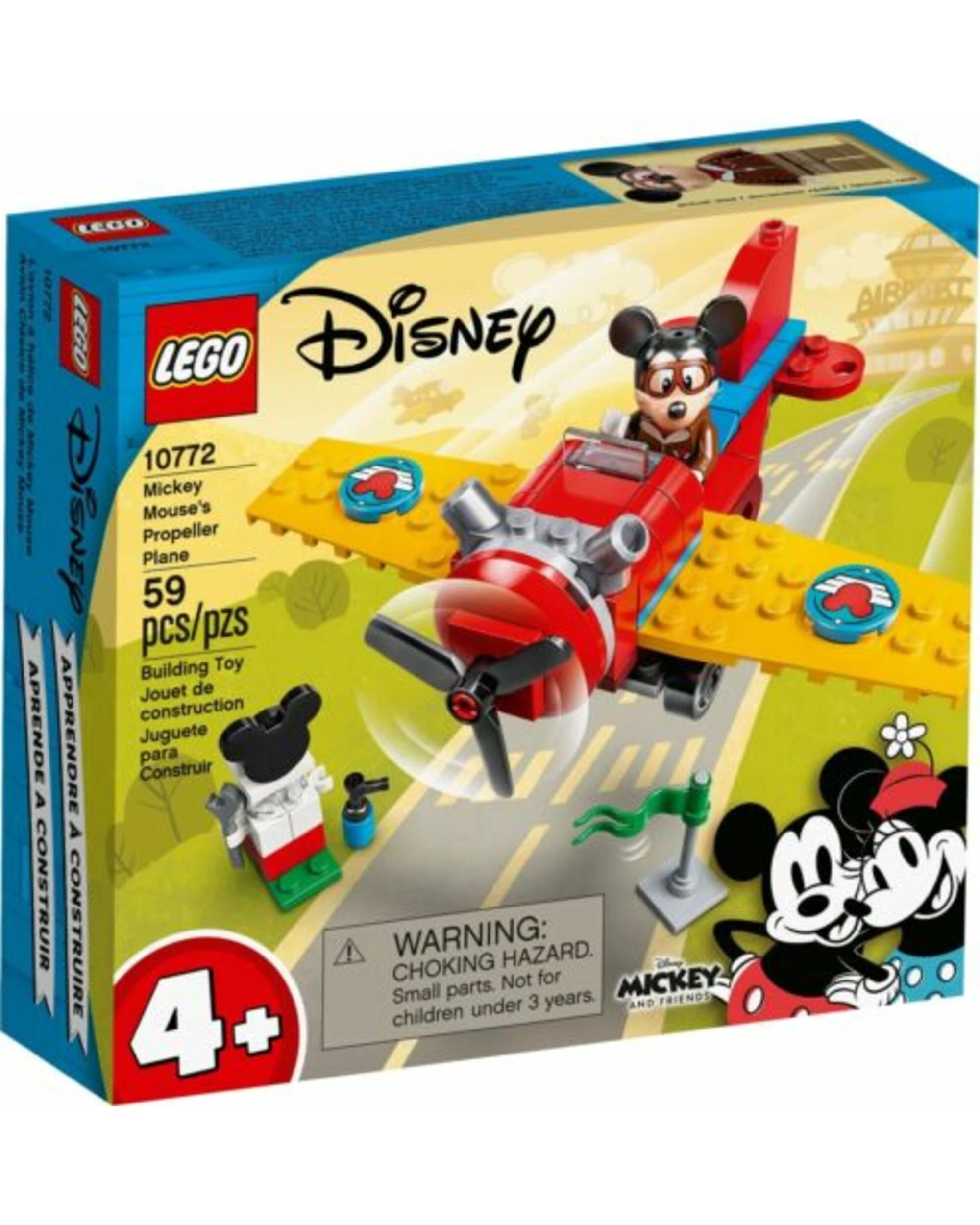 1 LEGO 10772 Disney Mickey Mouse's Propeller Plane Juniors 4+, 1 of 1