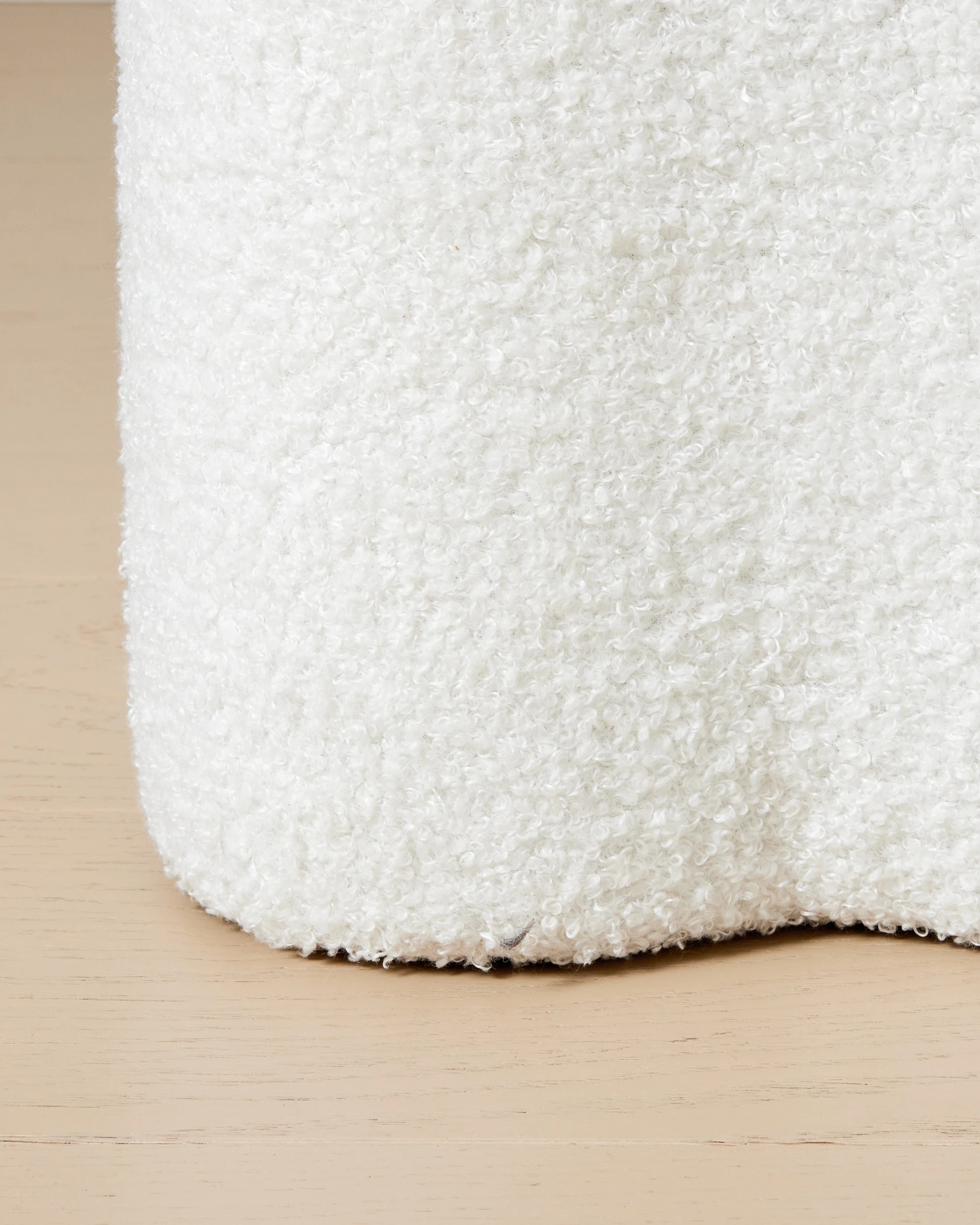 5 Boucle Wave Ottoman, 5 of 5