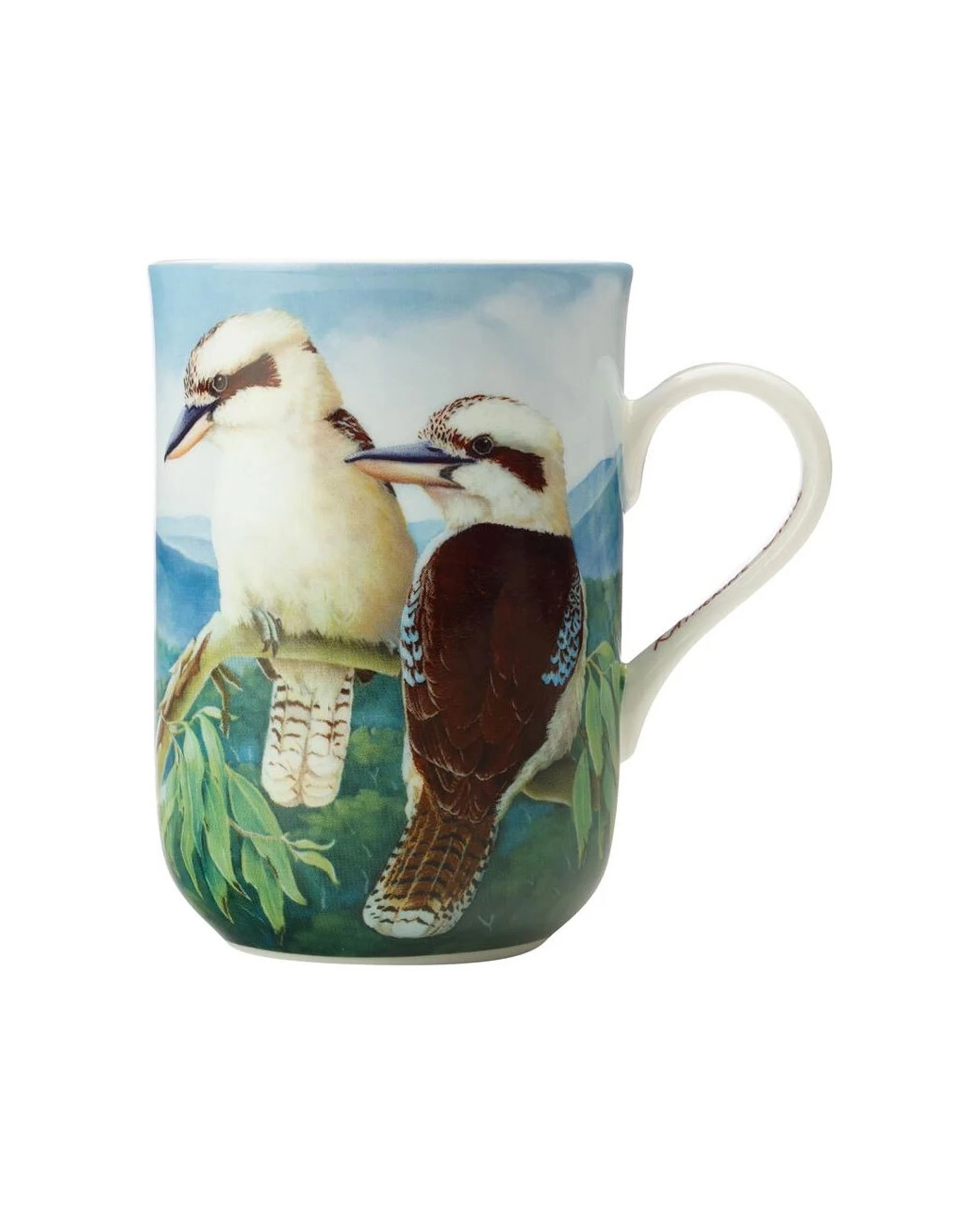 2 Maxwell & Williams Birds Of Australia 300ml Bone China Mug Kookaburra, 2 of 3