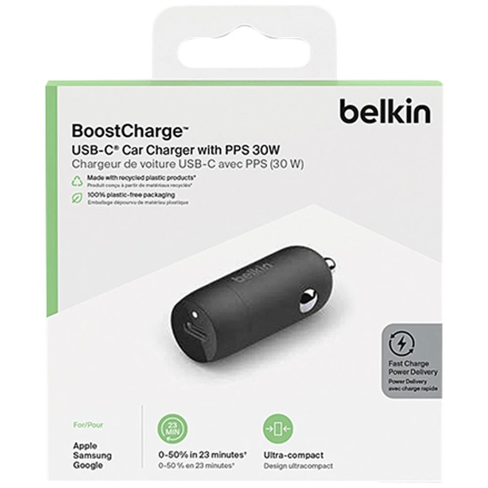 5 Belkin BoostCharge USB-C 30W Car Charger, 5 of 5
