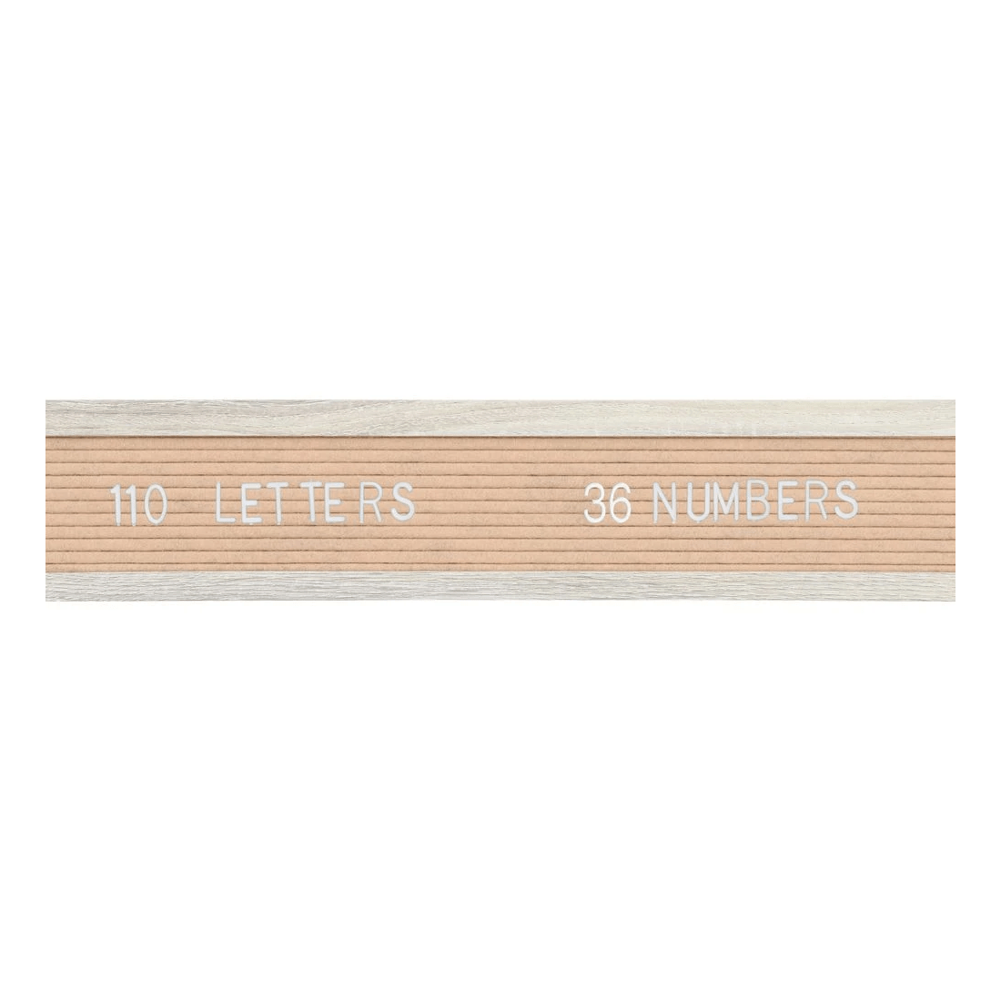 7 Otto Combination DIY Letter Board 600 x 450mm, 7 of 8