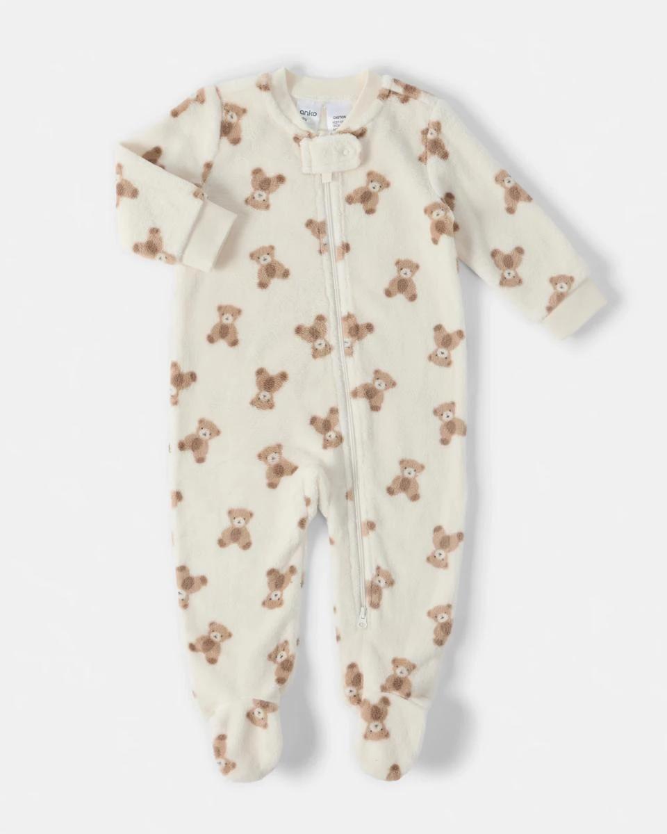 1 Fluffy Coverall Bge Bear, 1 of 4