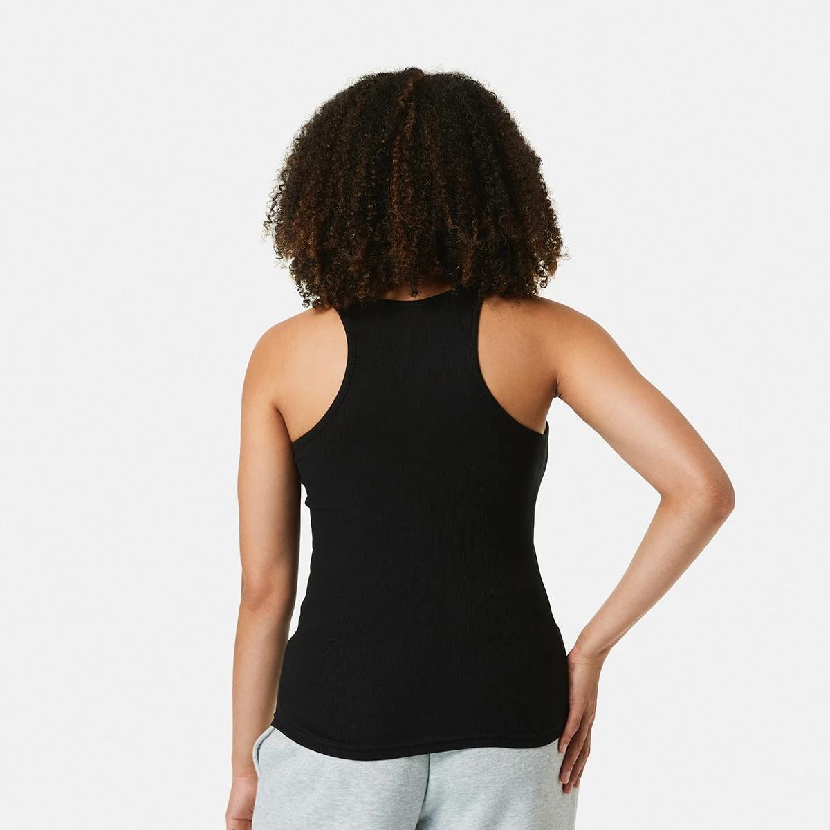 3 Ribbed Tank BLACK, 3 of 5