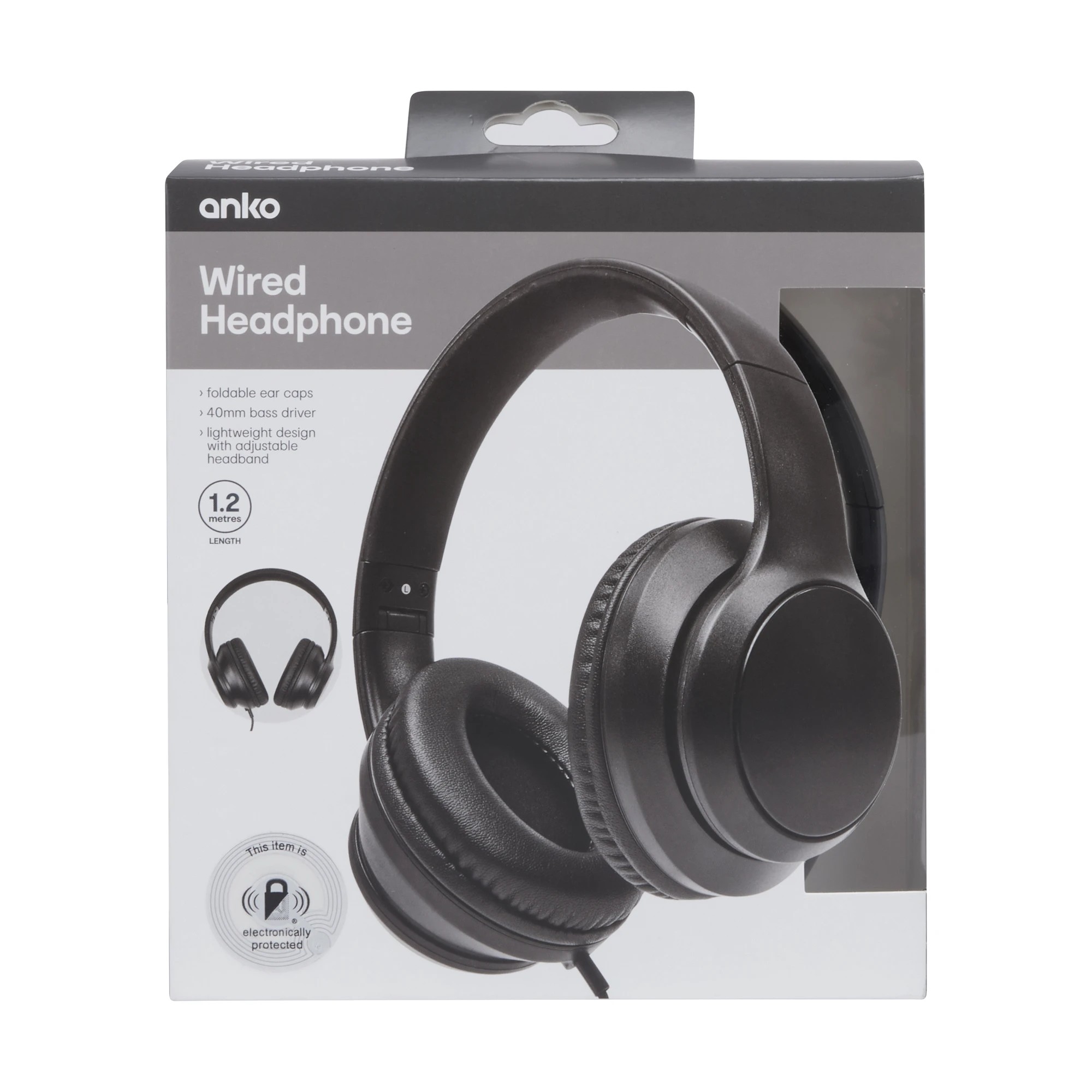 10 Wired Headphones - Black, 10 of 10