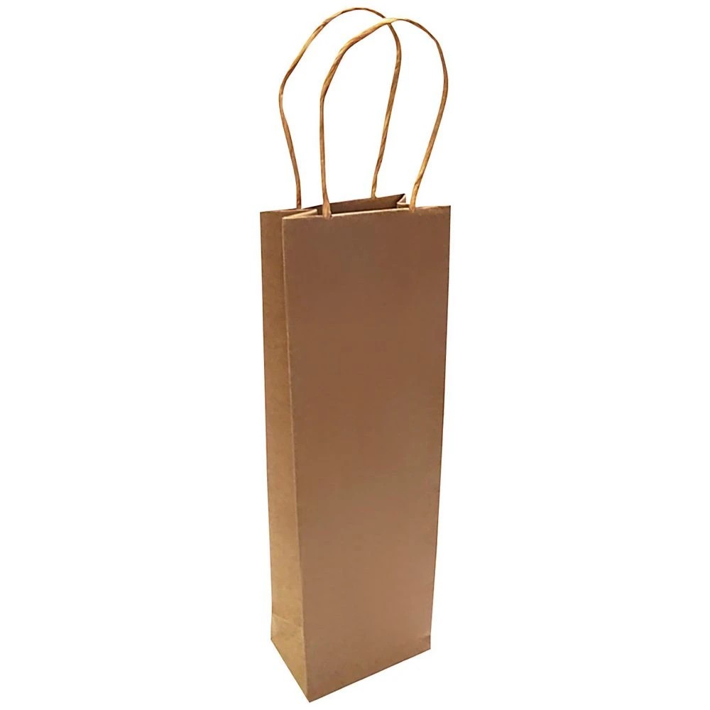 1 J.Burrows Kraft Bottle Bag, 1 of 1