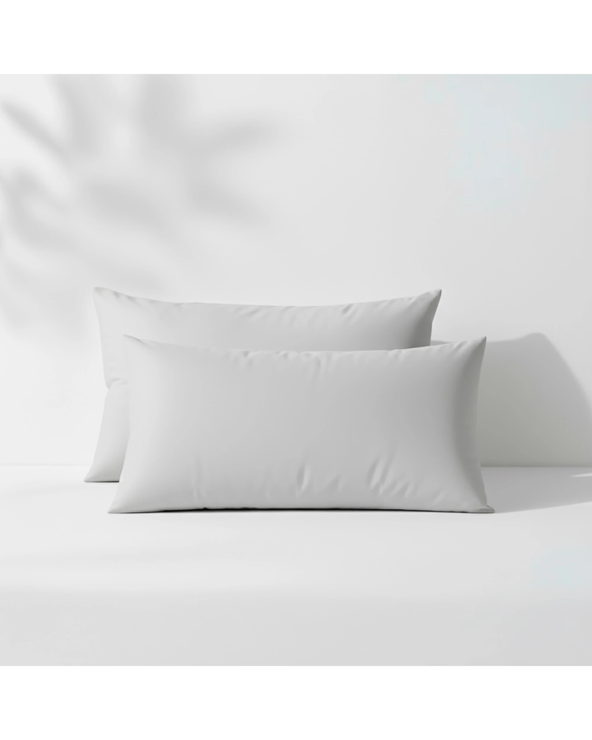 6 KG Linen 400TC Cotton Fitted Sheet & Pillowcase Set Egyptian Cotton - Single Bed - Grey, 6 of 6