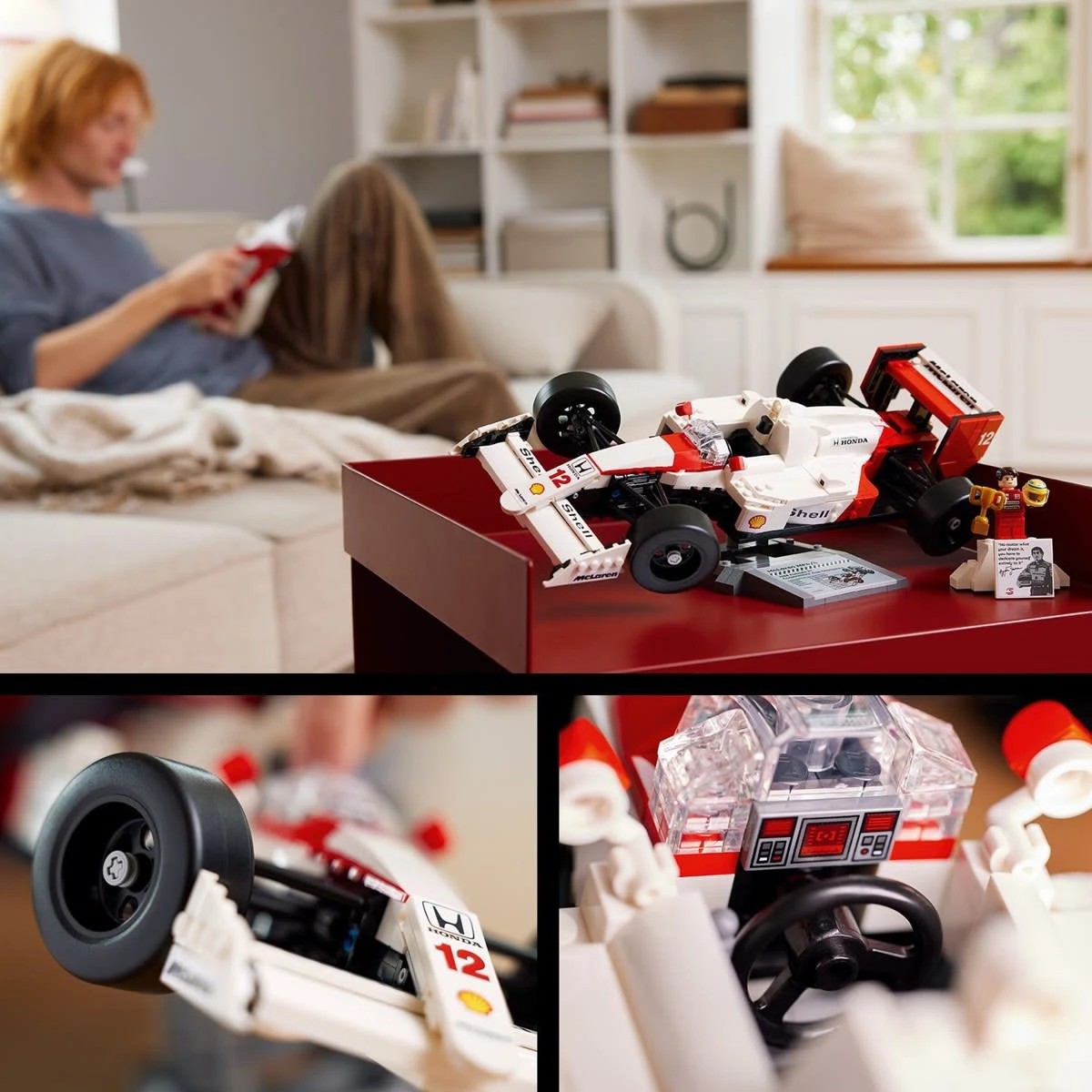 10 LEGO Icons McLaren MP4/4 & Ayrton Senna 10330, 10 of 11