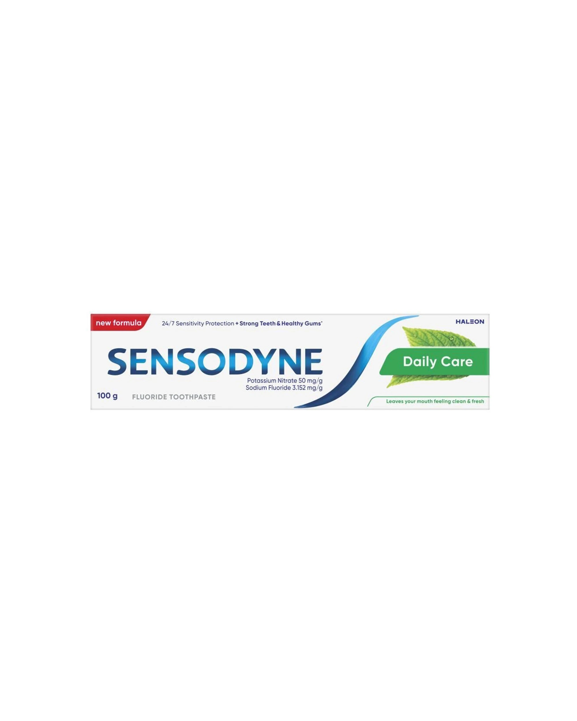 2 Sensodyne 6PK Toothpaste Teeth Daily Care Fluoride 100g - Multi, 2 of 3