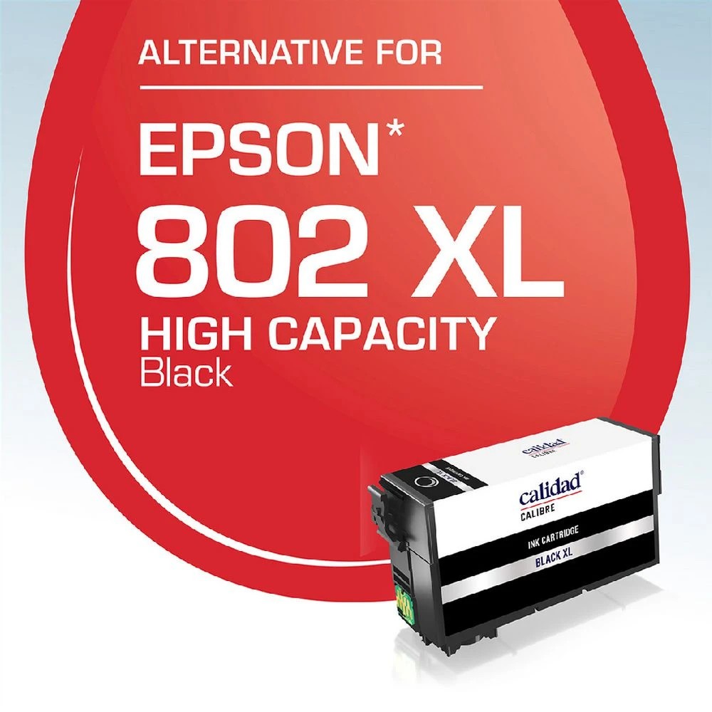2 Calidad Epson 802XL Black, 2 of 7