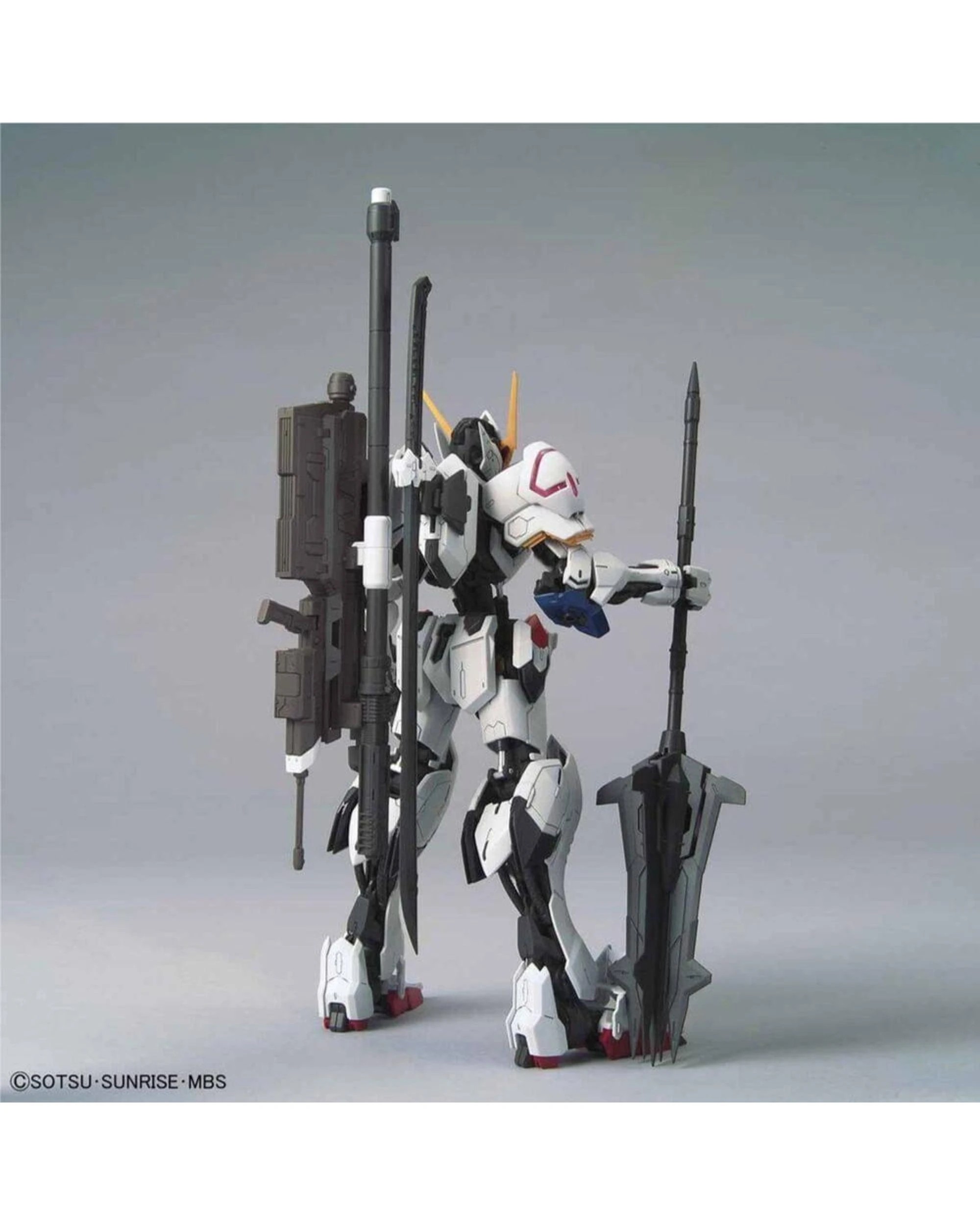 5 Bandai Master Grade Gundam: Barbatos Iron-Blooded Orphans 1/100 Scale Model Kit, 5 of 10