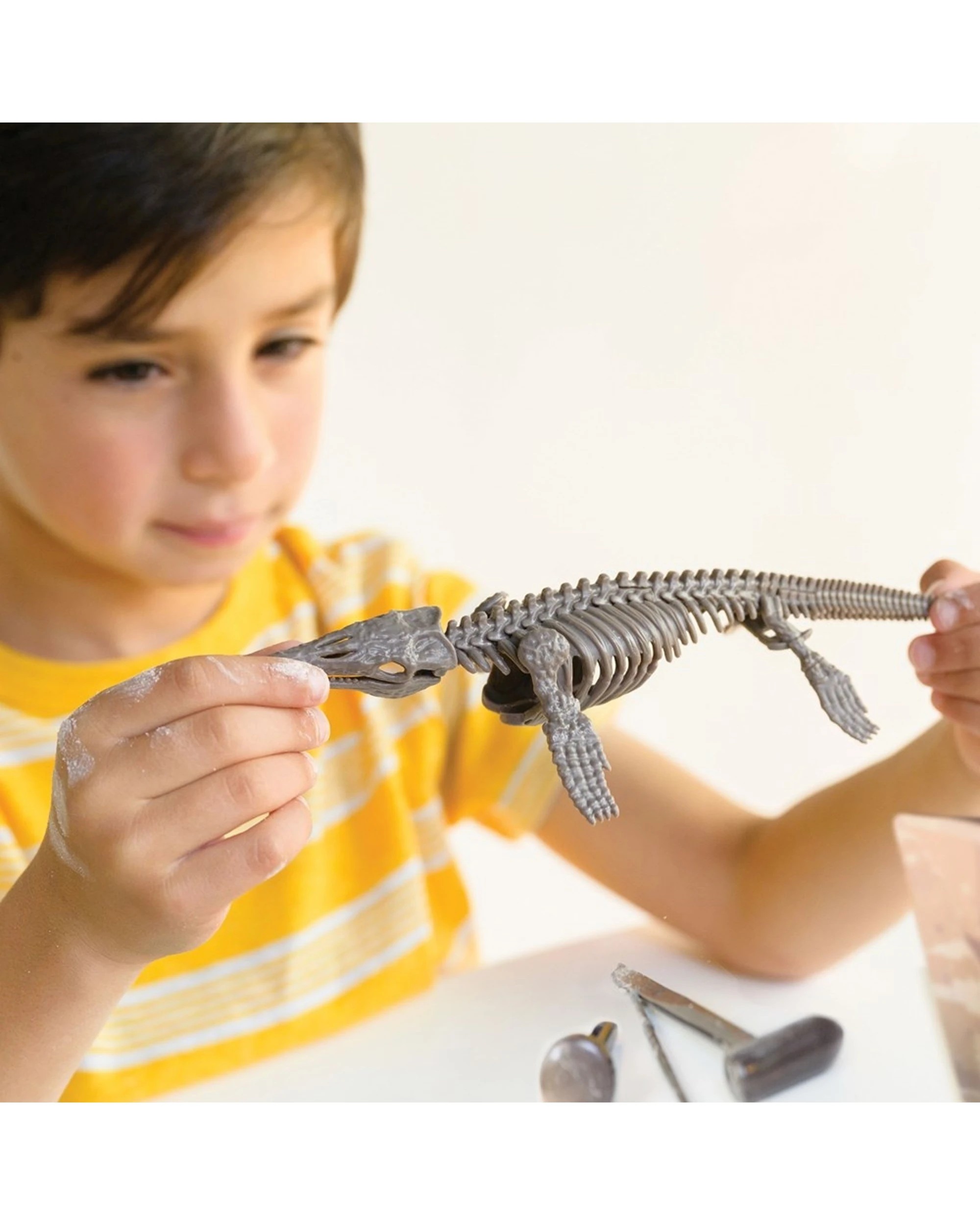 3 4M KidzLabs Dig a Mosasaurus Skeleton Educational Kids Activity Toy, 3 of 3