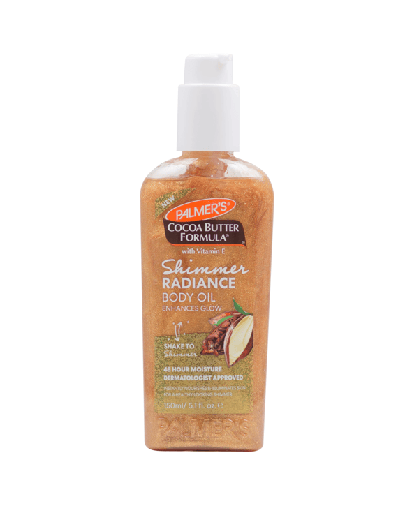 Palmers Palmer's Cocoa Butter Formula Shimmer Radiance Body Oil 150ml - Vitamin E - Gold