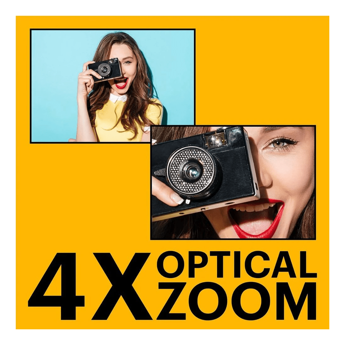 7 Kodak FZ45 16MP Digital Camera Red, 7 of 9