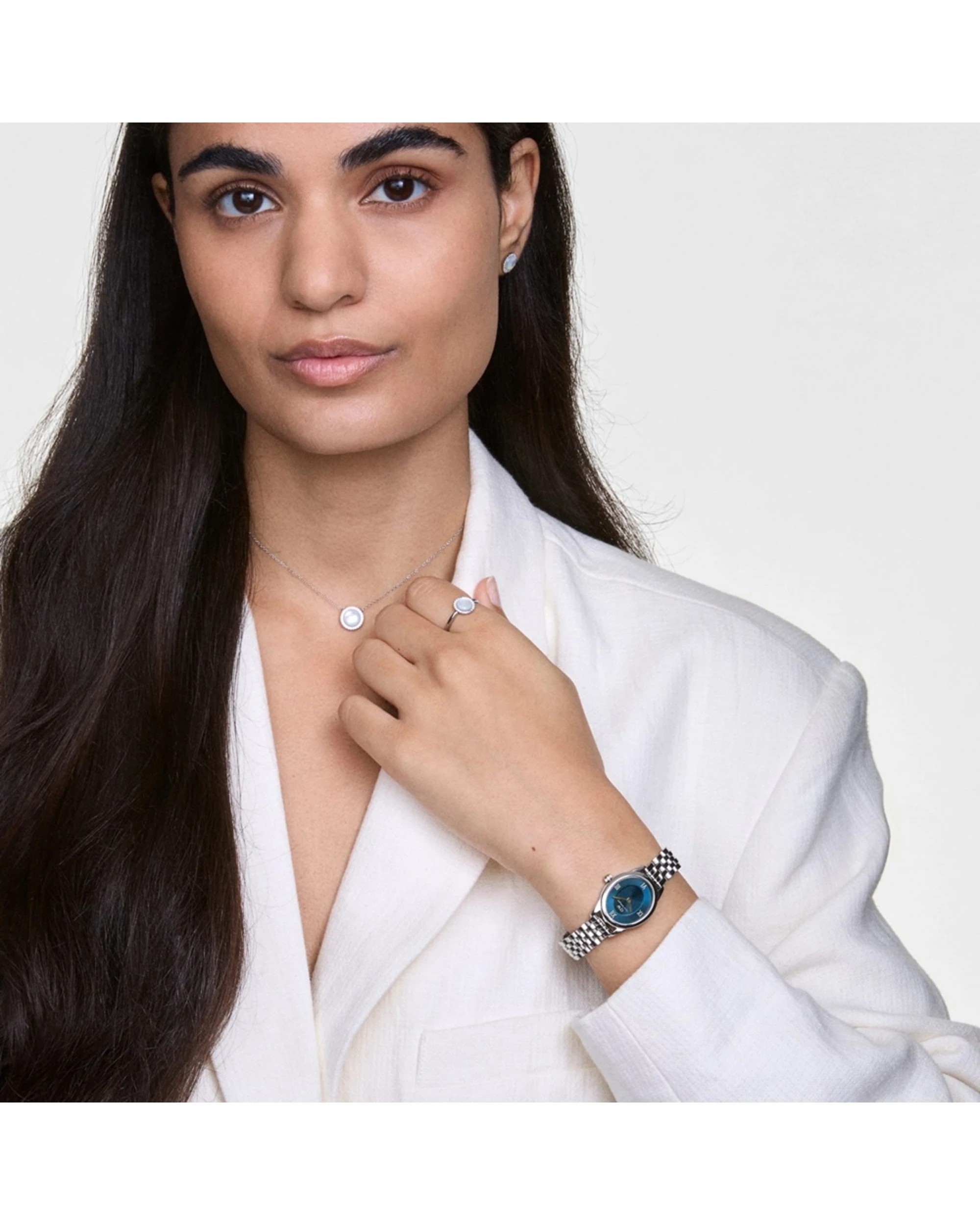 2 Daniel Wellington Ophelia Mini Arctic Silver Watch 22x25.5mm Elegant Oval Dial, 2 of 6