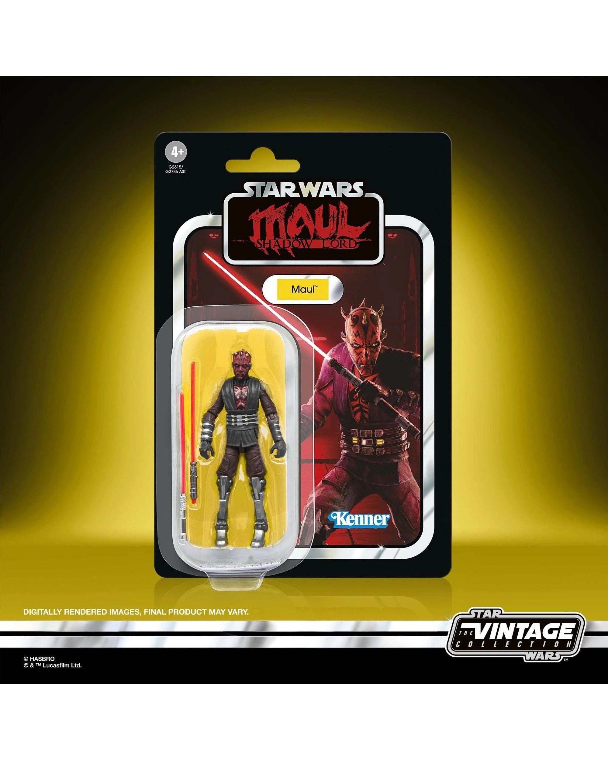 9 Star Wars: The Vintage Collection Maul Shadow Lord Maul Action Figure, 9 of 10