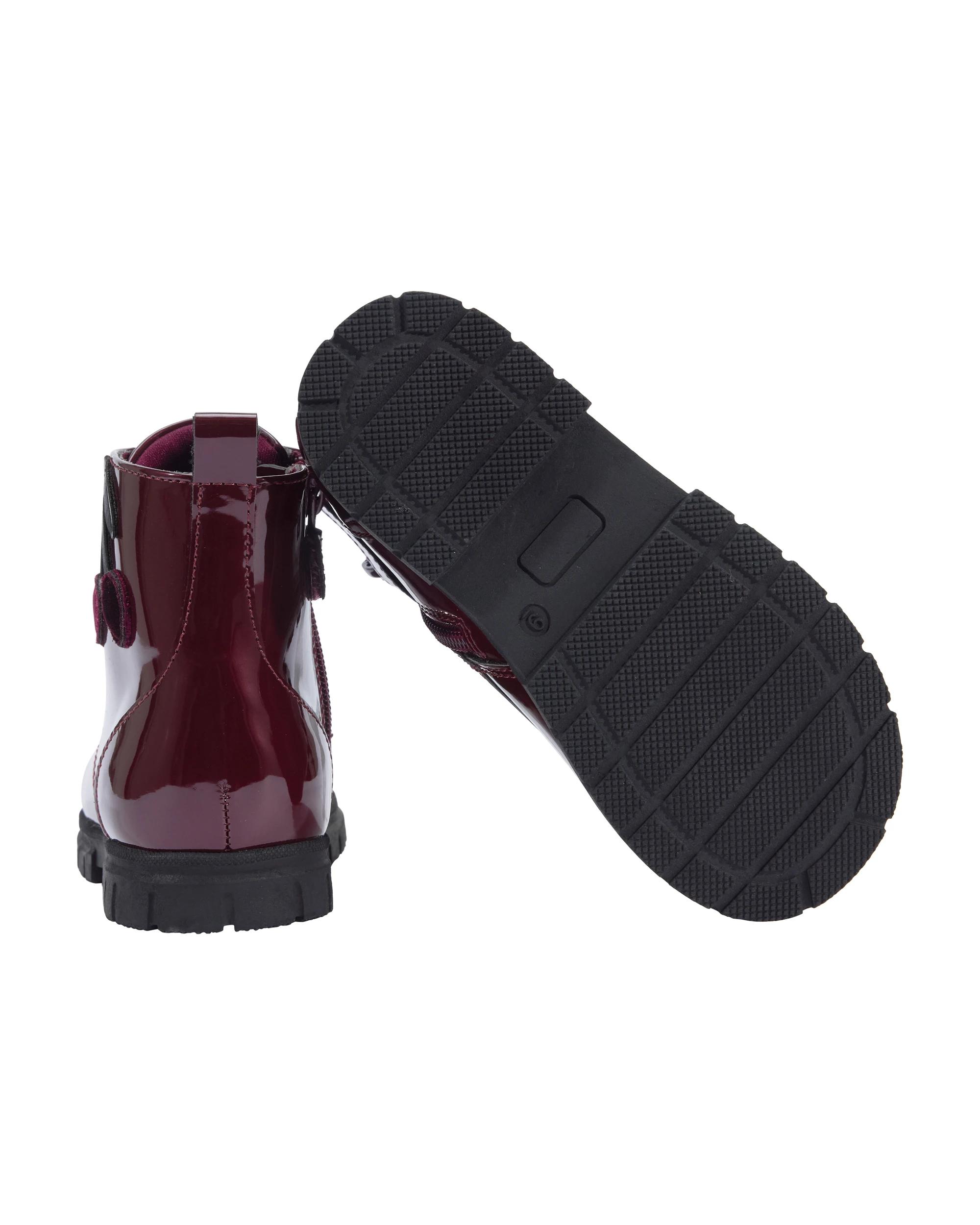 5 Junior Lace-up Boots Cherry, 5 of 5