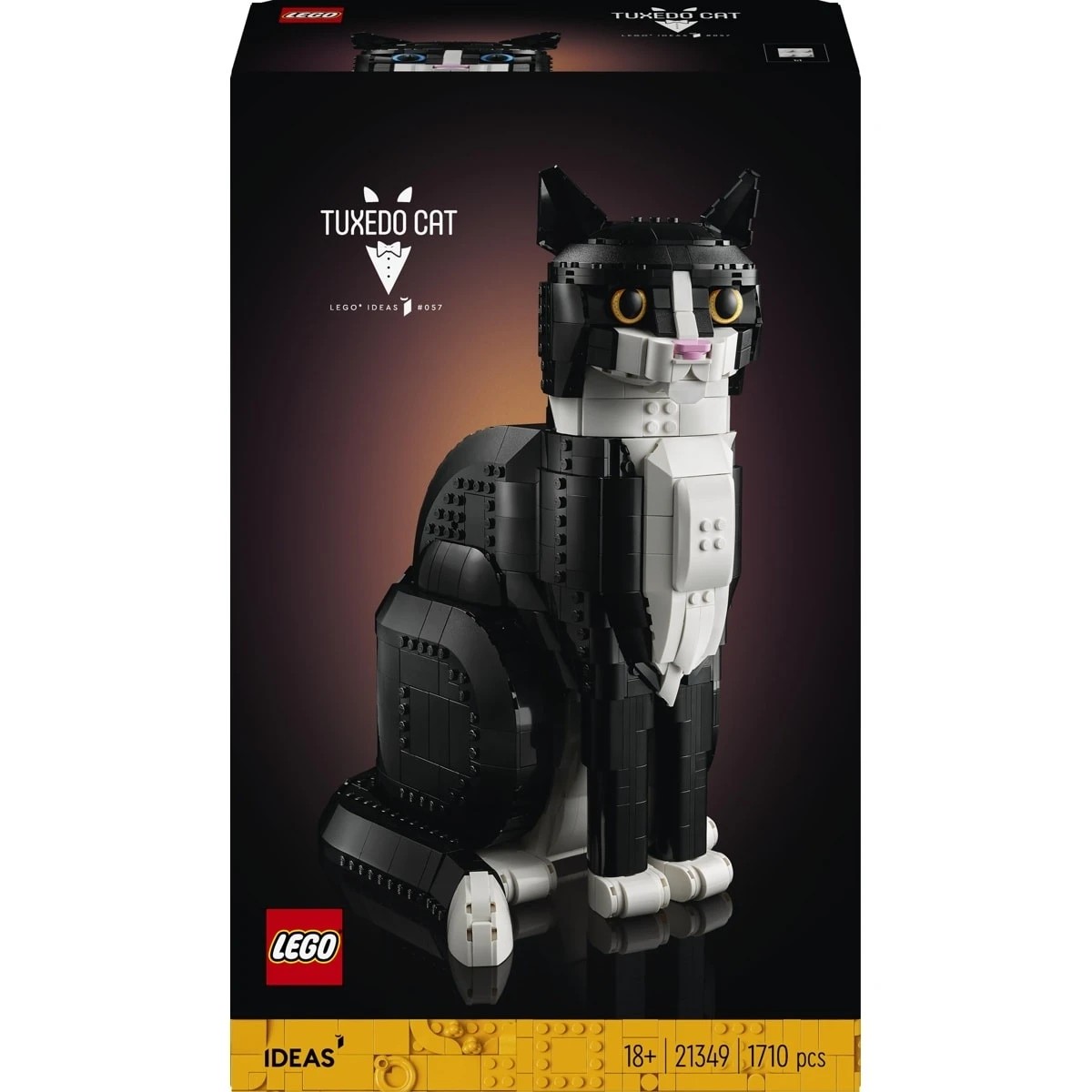 1 LEGO Ideas Tuxedo Cat 21349, 1 of 9
