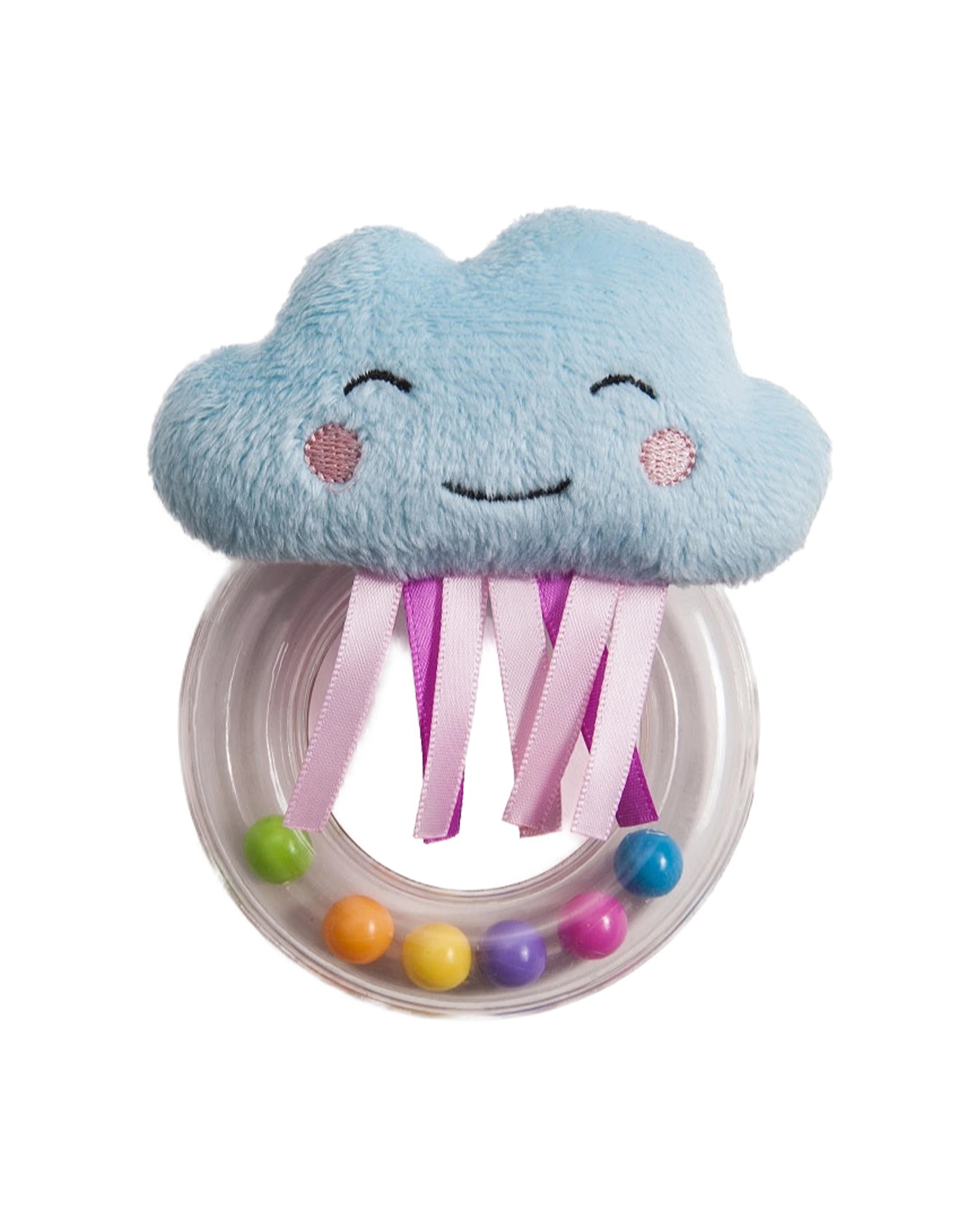 1 Taf Toys Cheerful Cloud Rattle Baby Toy Sensory Motor Skills Development 11cm - Multi, 1 of 3