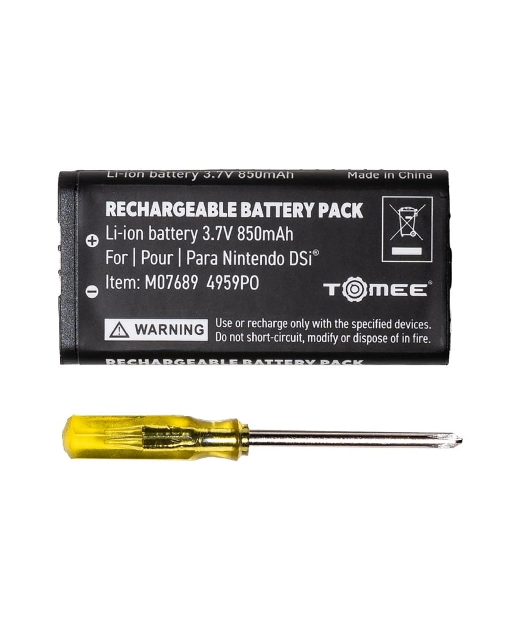 2 Tomee Rechargeable Battery Pack for Nintendo DSi, 2 of 3